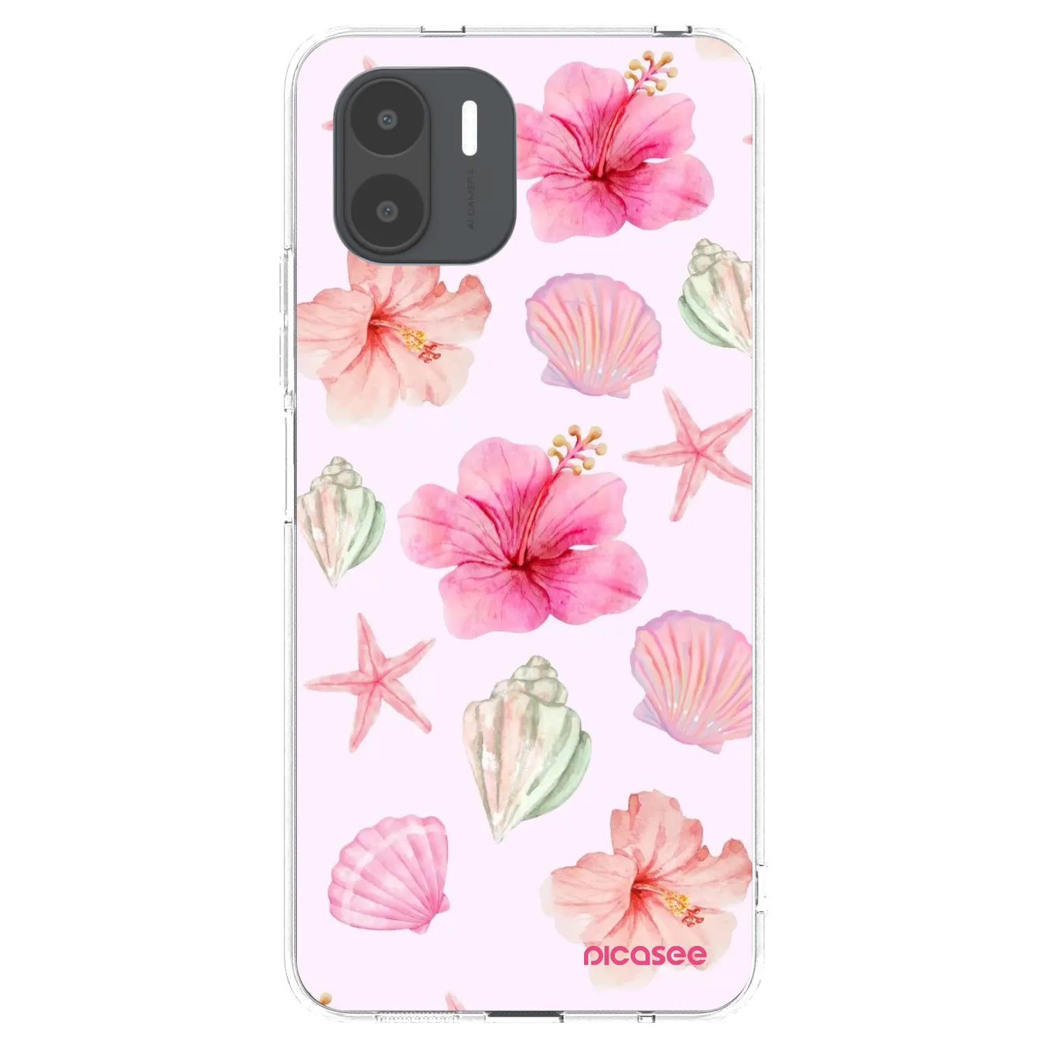 Picasee silikonski prozorni ovitek za Xiaomi Redmi A2 - Blush Lagoon