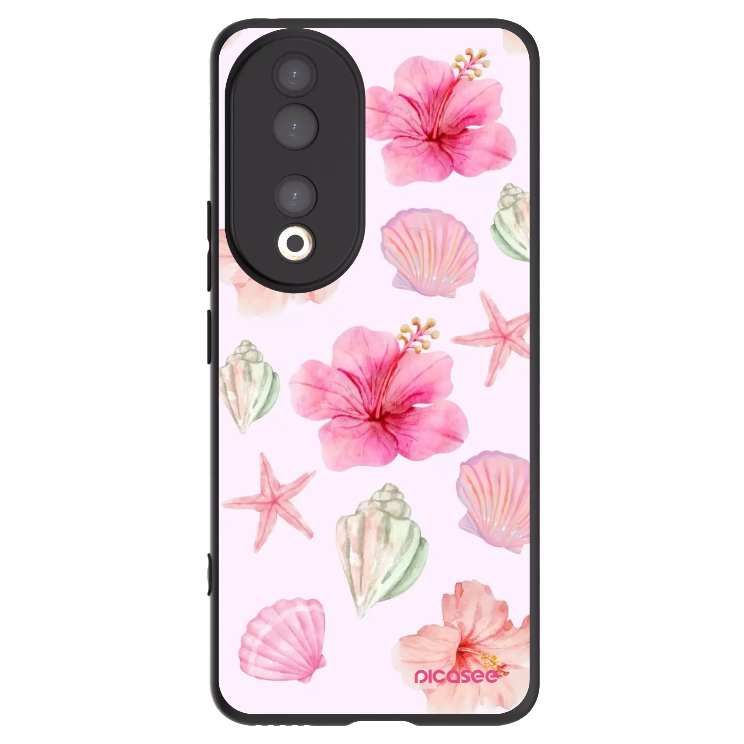 Picasee silikonski črni ovitek za Honor 90 5G - Blush Lagoon