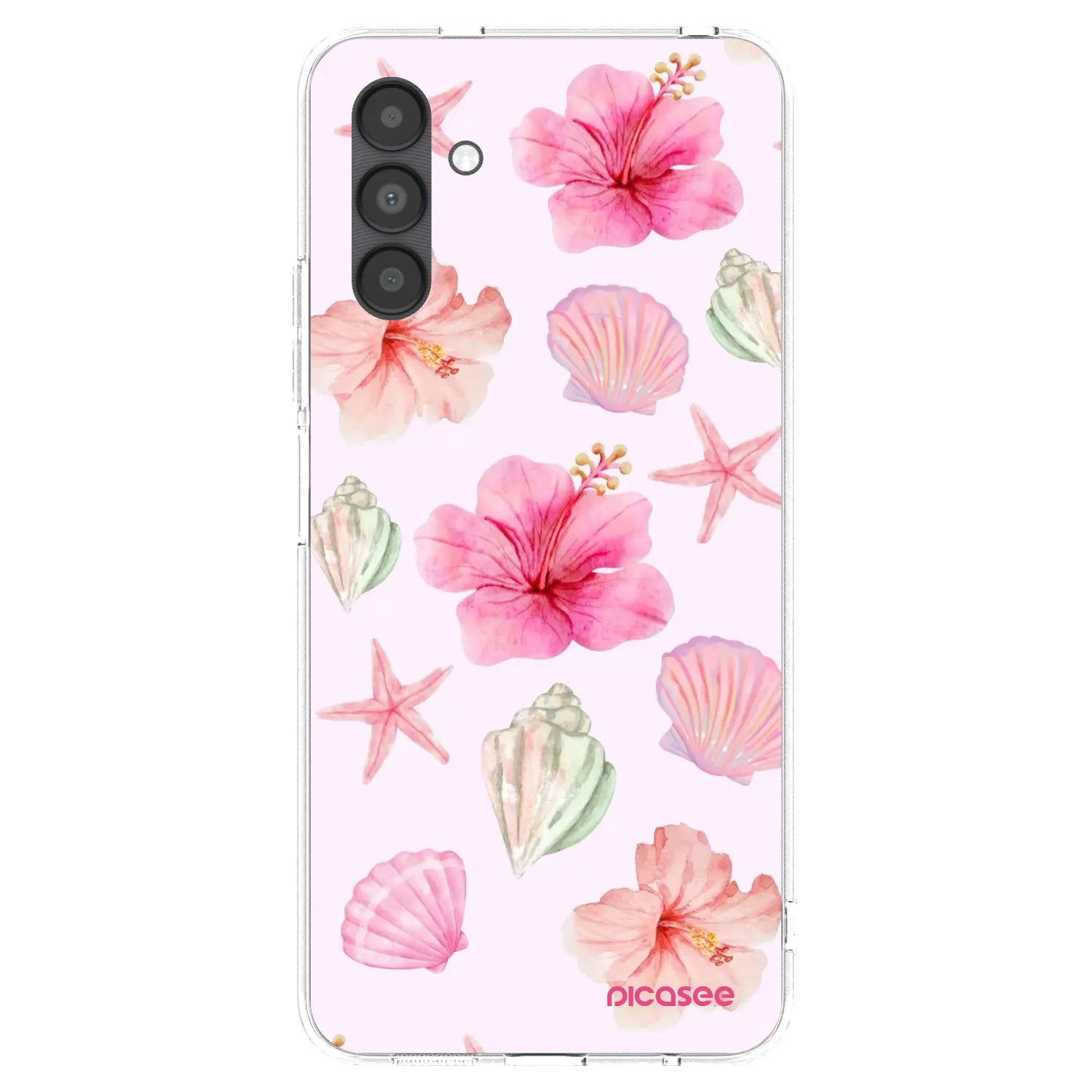 Picasee silikonski prozorni ovitek za Samsung Galaxy A04s A047F - Blush Lagoon
