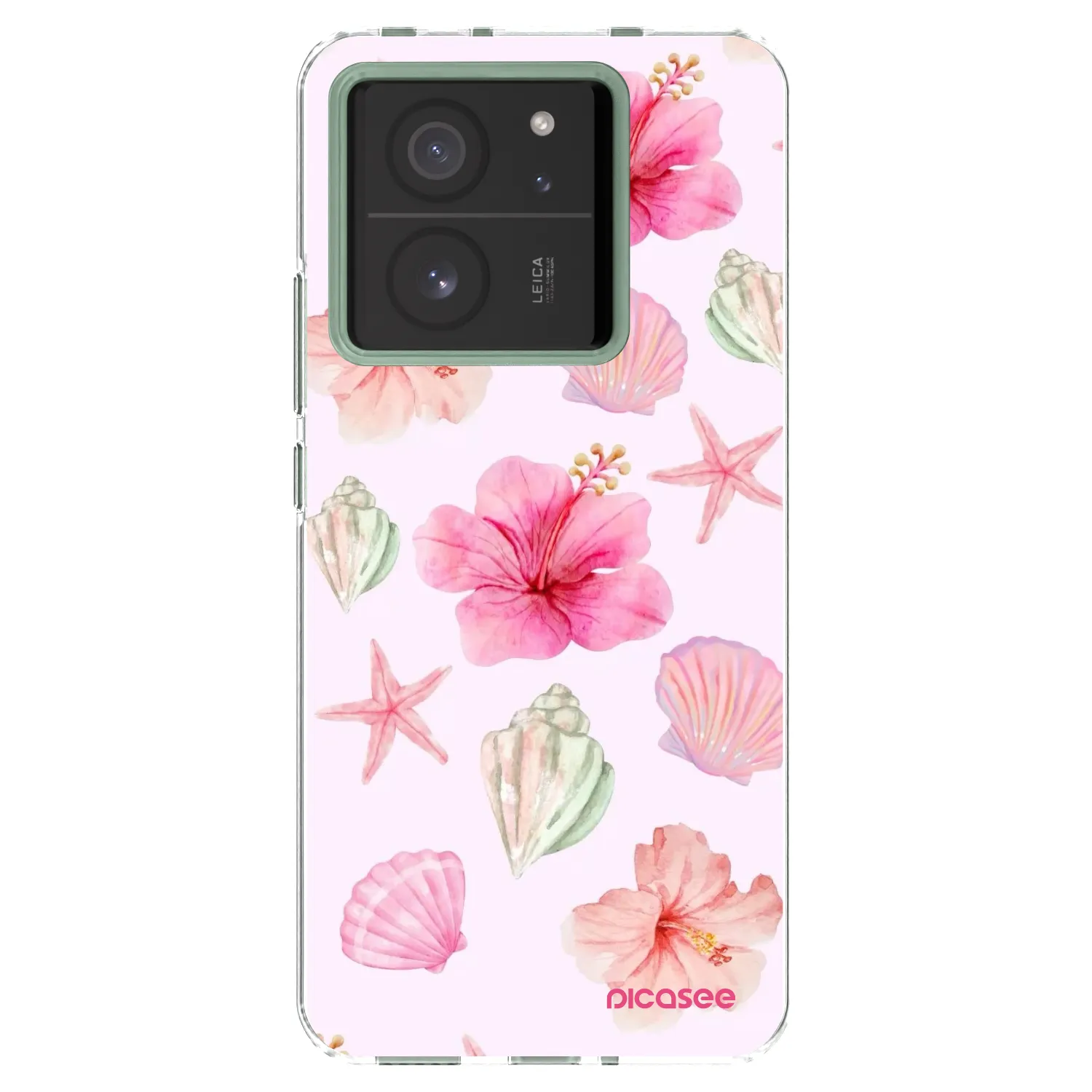 Picasee silikonski prozorni ovitek za Xiaomi 13T Pro - Blush Lagoon