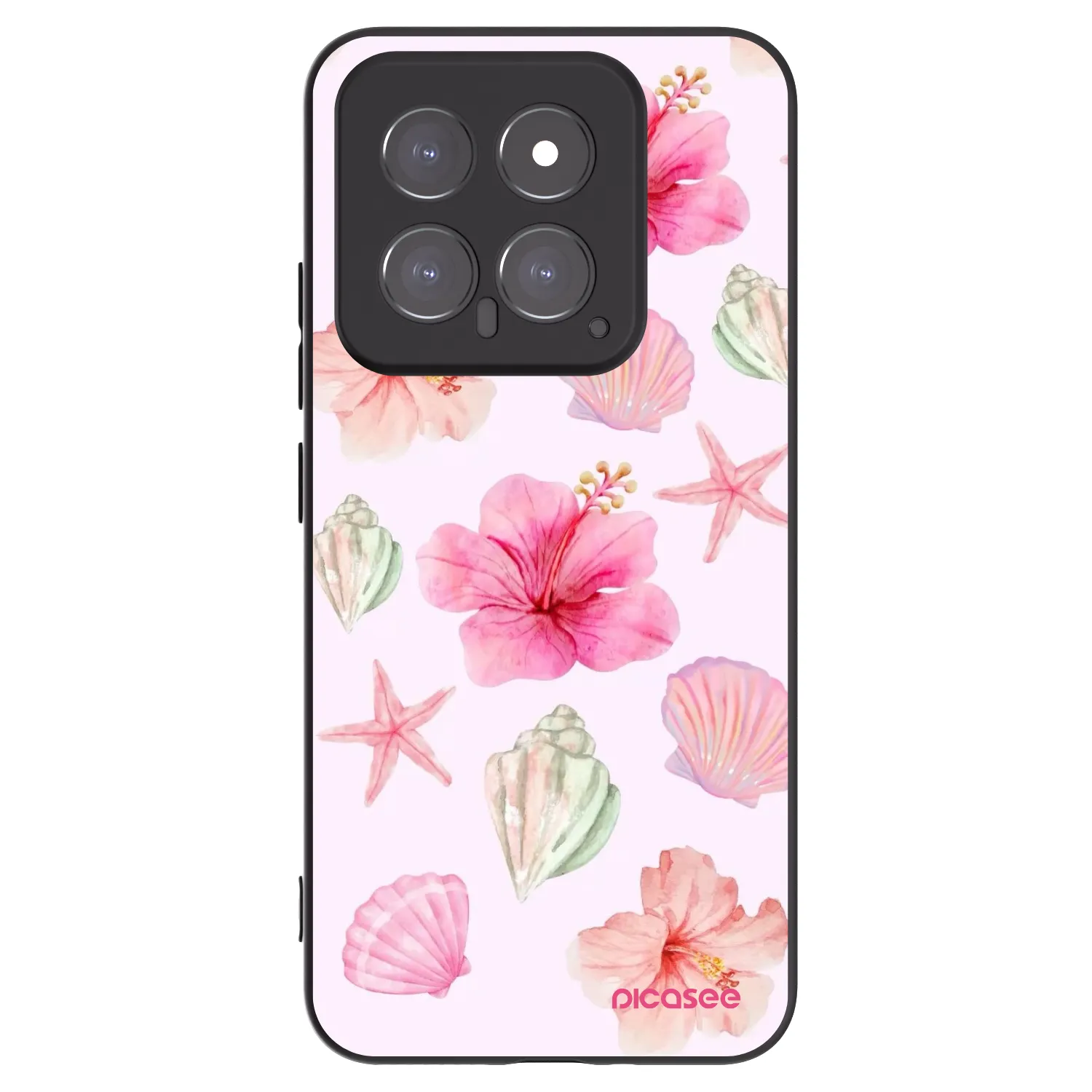 Picasee silikonski črni ovitek za Xiaomi 14 - Blush Lagoon