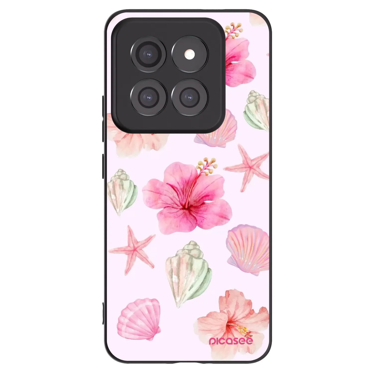 Picasee silikonski črni ovitek za Xiaomi 14 Pro - Blush Lagoon