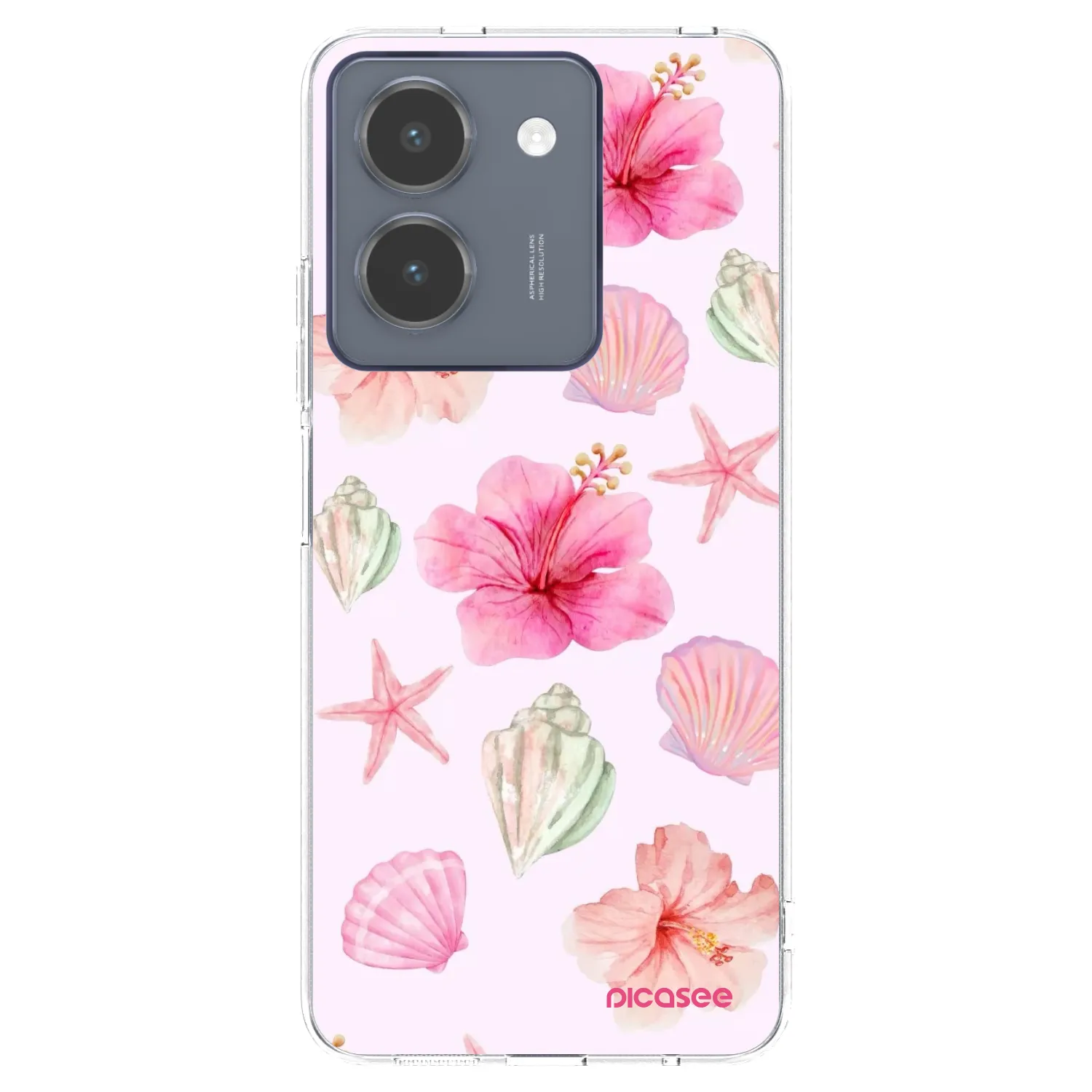 Picasee silikonski prozorni ovitek za Vivo Y36 4G - Blush Lagoon