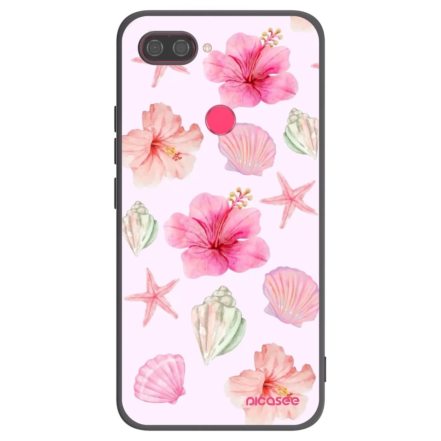 Picasee silikonski črni ovitek za Xiaomi Mi 8 Lite - Blush Lagoon