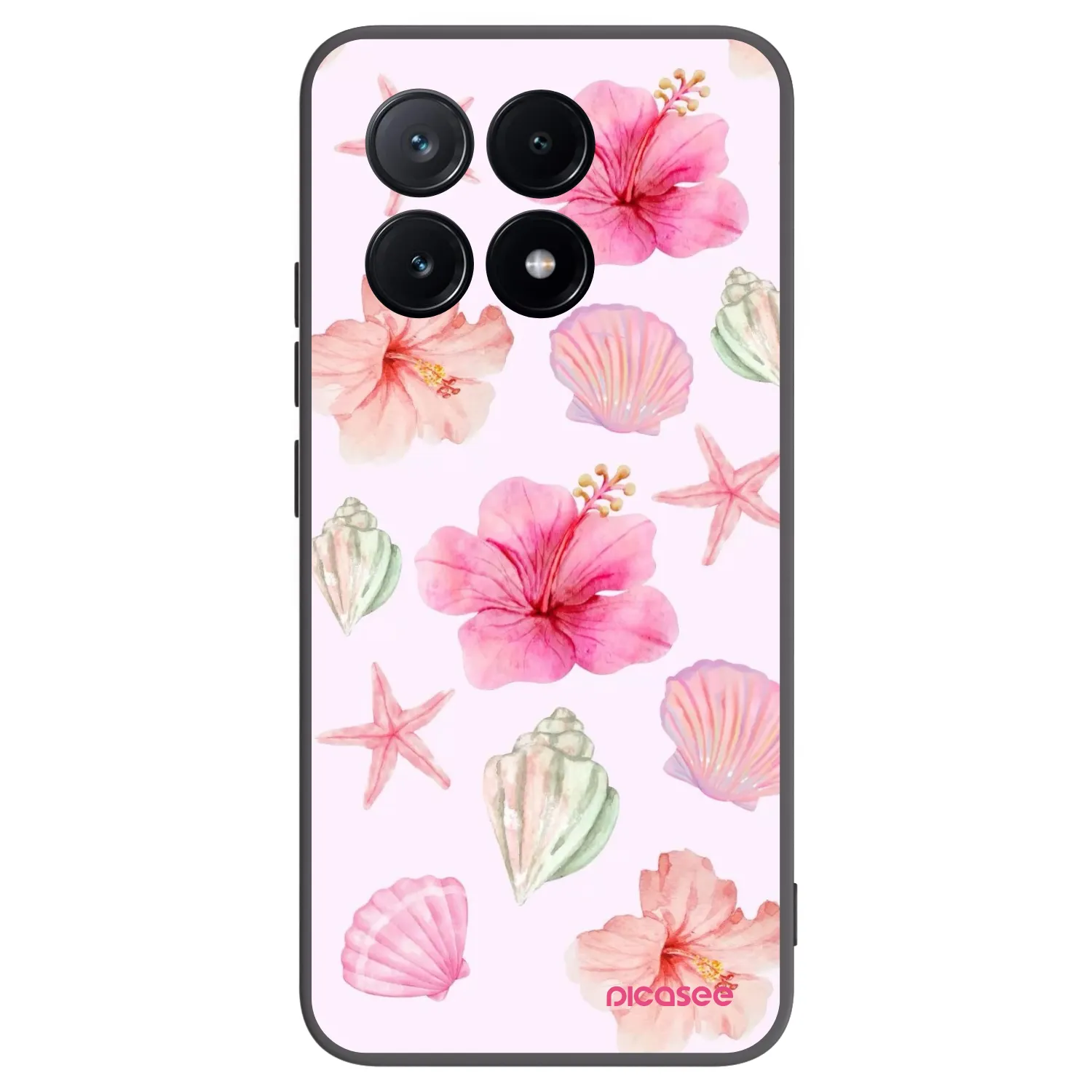Picasee silikonski črni ovitek za Xiaomi Poco X6 Pro - Blush Lagoon