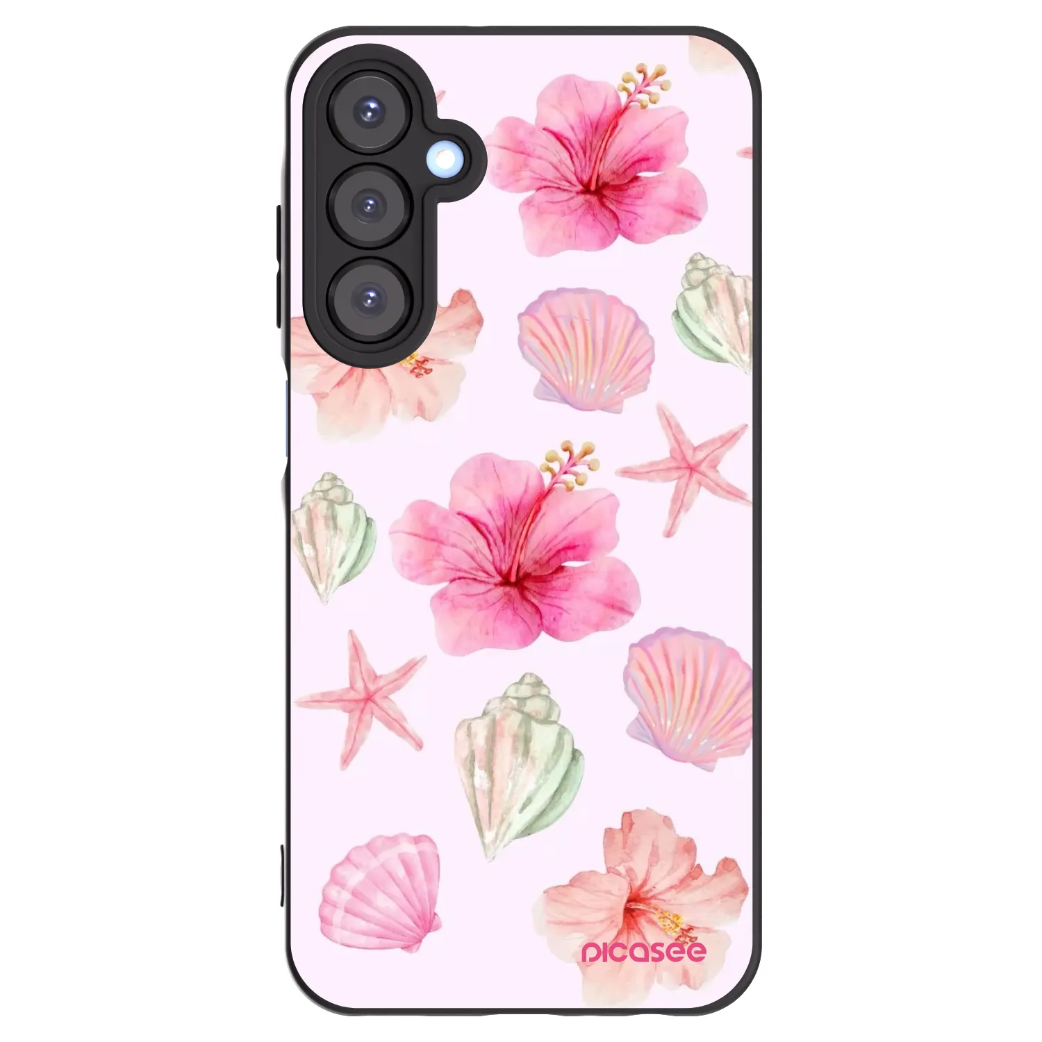 Picasee silikonski črni ovitek za Samsung Galaxy A25 A256B 5G - Blush Lagoon