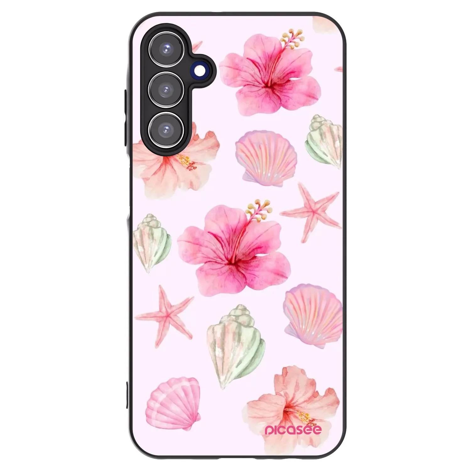 Picasee silikonski črni ovitek za Samsung Galaxy A15 A156B 5G - Blush Lagoon