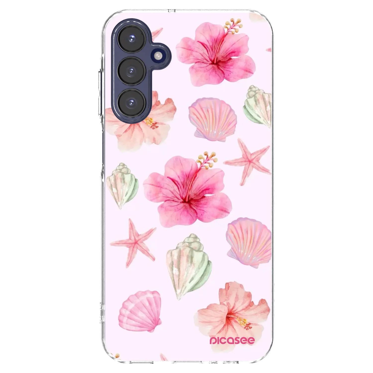 Picasee silikonski prozorni ovitek za Samsung Galaxy A15 A155F 4G - Blush Lagoon
