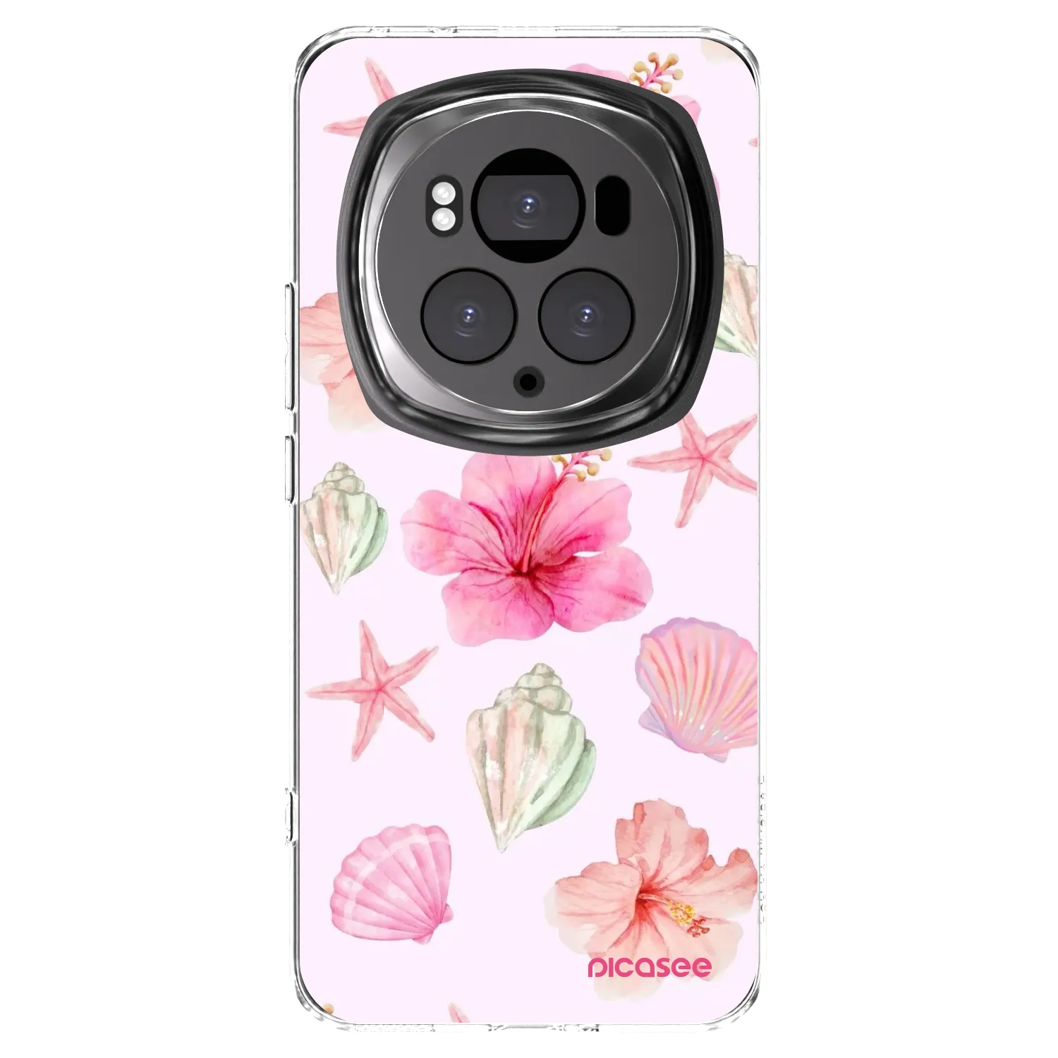 Picasee silikonski prozorni ovitek za Honor Magic6 Pro - Blush Lagoon