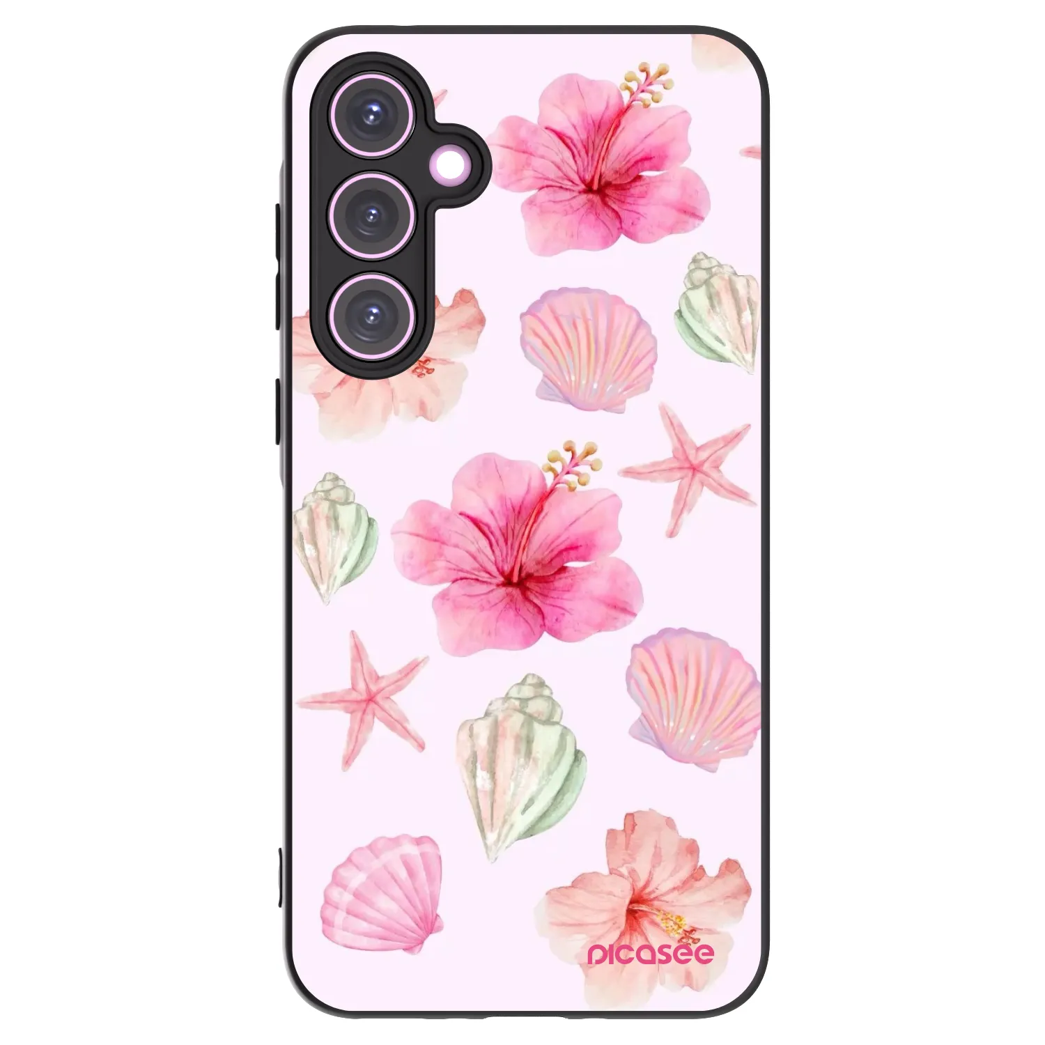 Picasee silikonski črni ovitek za Samsung Galaxy A35 5G A356B - Blush Lagoon