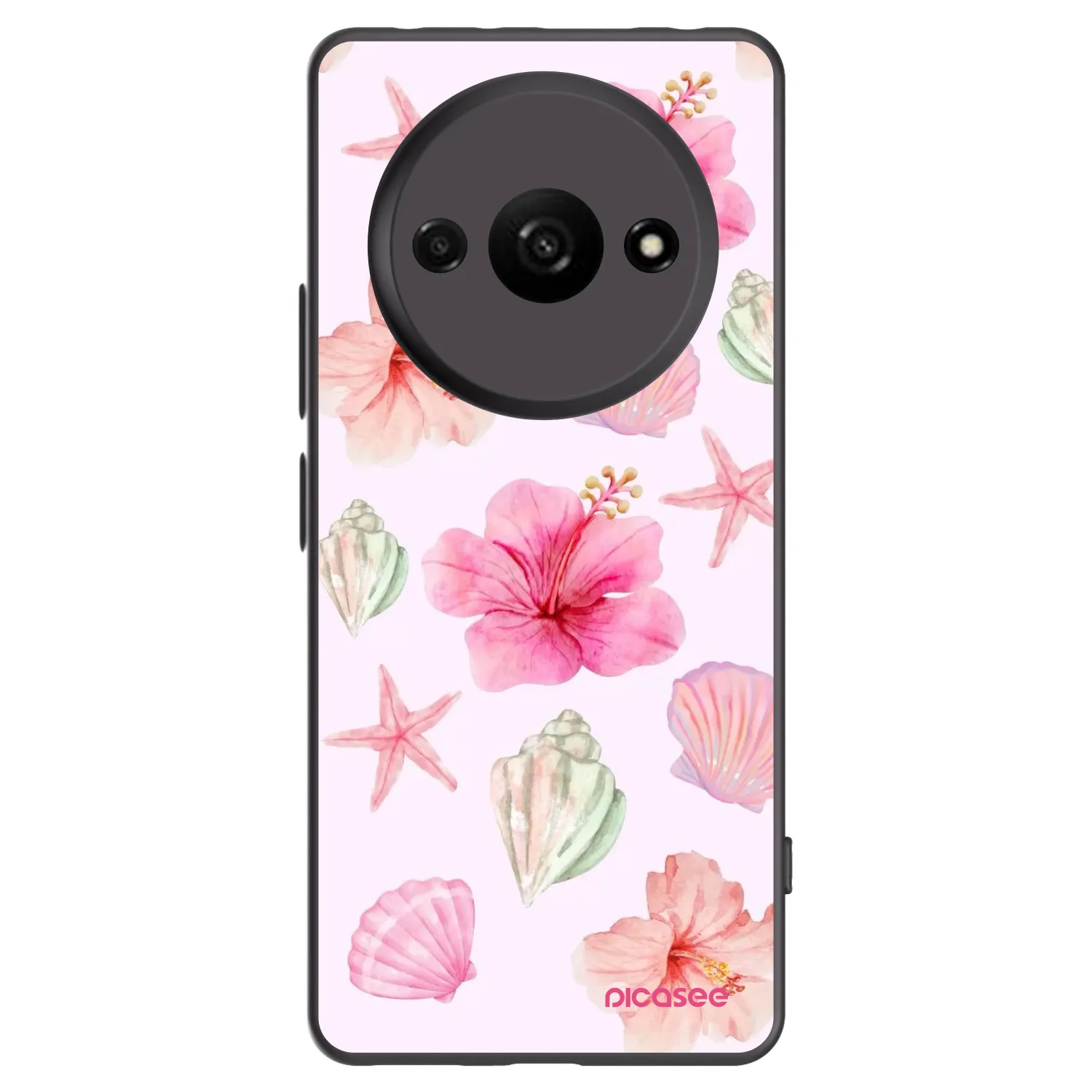 Picasee silikonski črni ovitek za Xiaomi Redmi A3 - Blush Lagoon