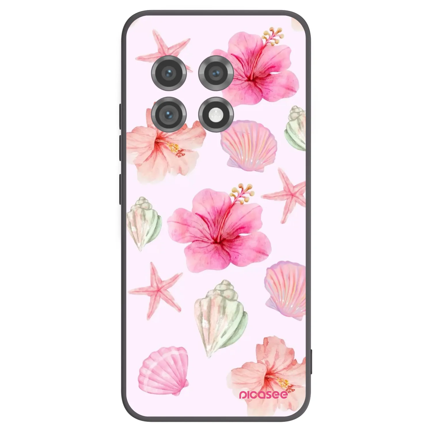 Picasee silikonski črni ovitek za OnePlus 11 5G - Blush Lagoon