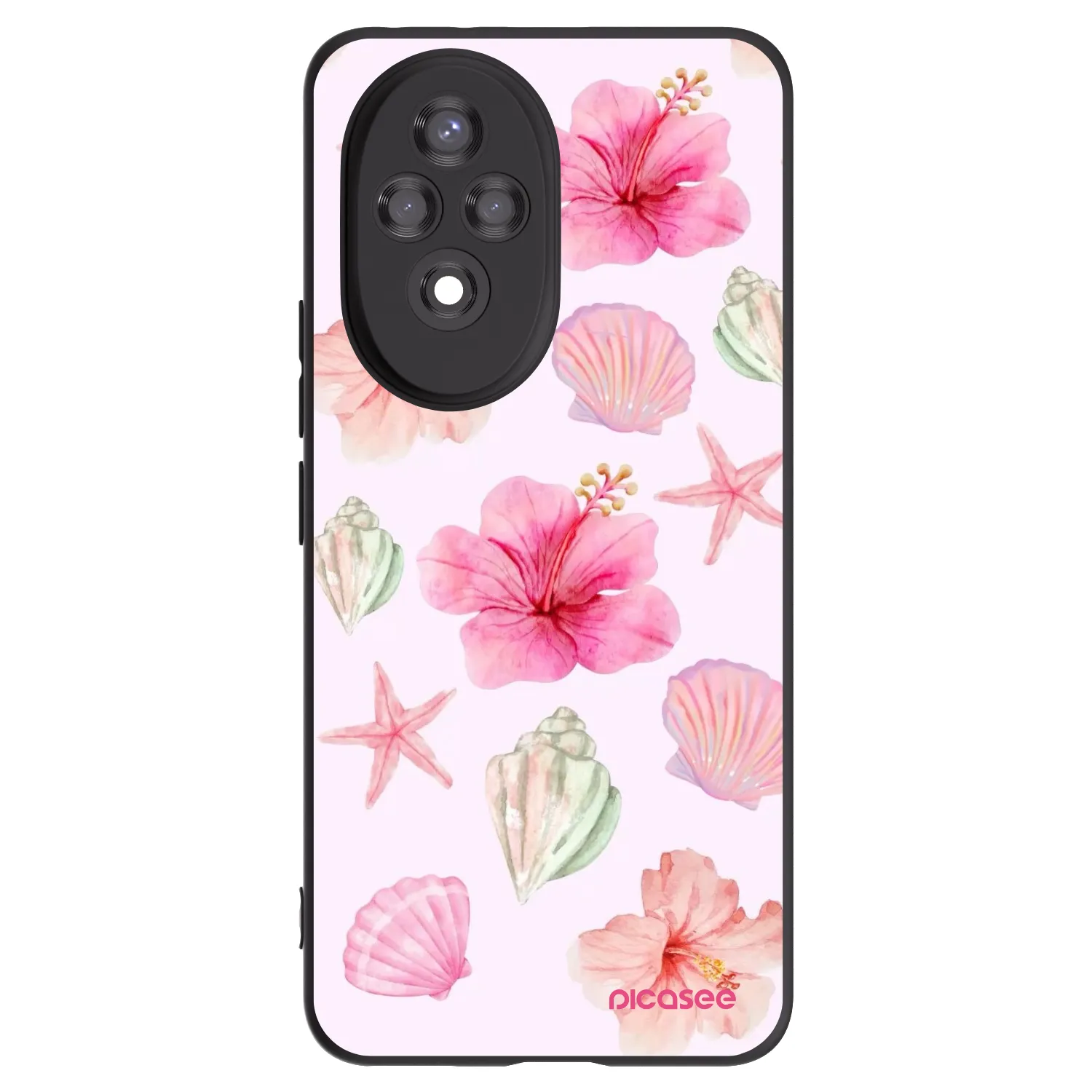 Picasee silikonski črni ovitek za Honor 200 Pro 5G - Blush Lagoon