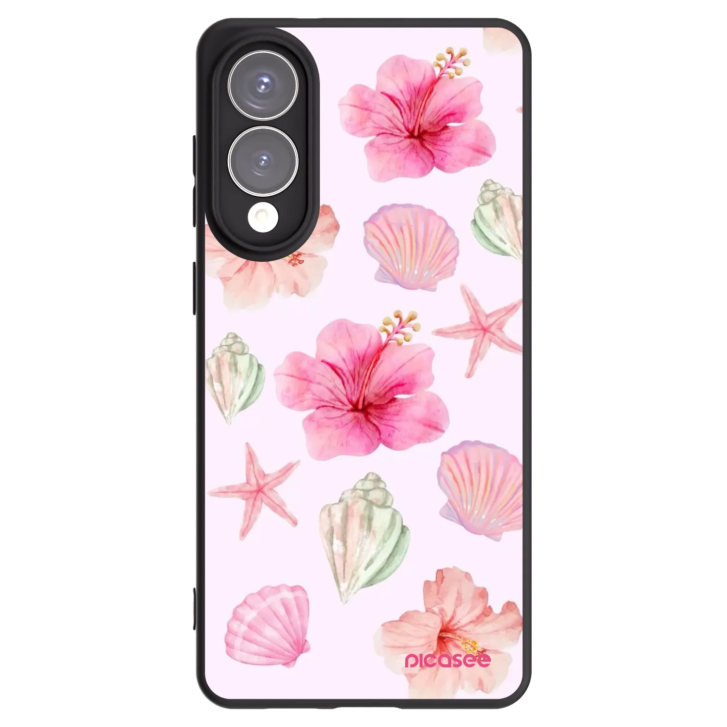 Picasee silikonski črni ovitek za Samsung Galaxy S25 Edge 5G - Blush Lagoon