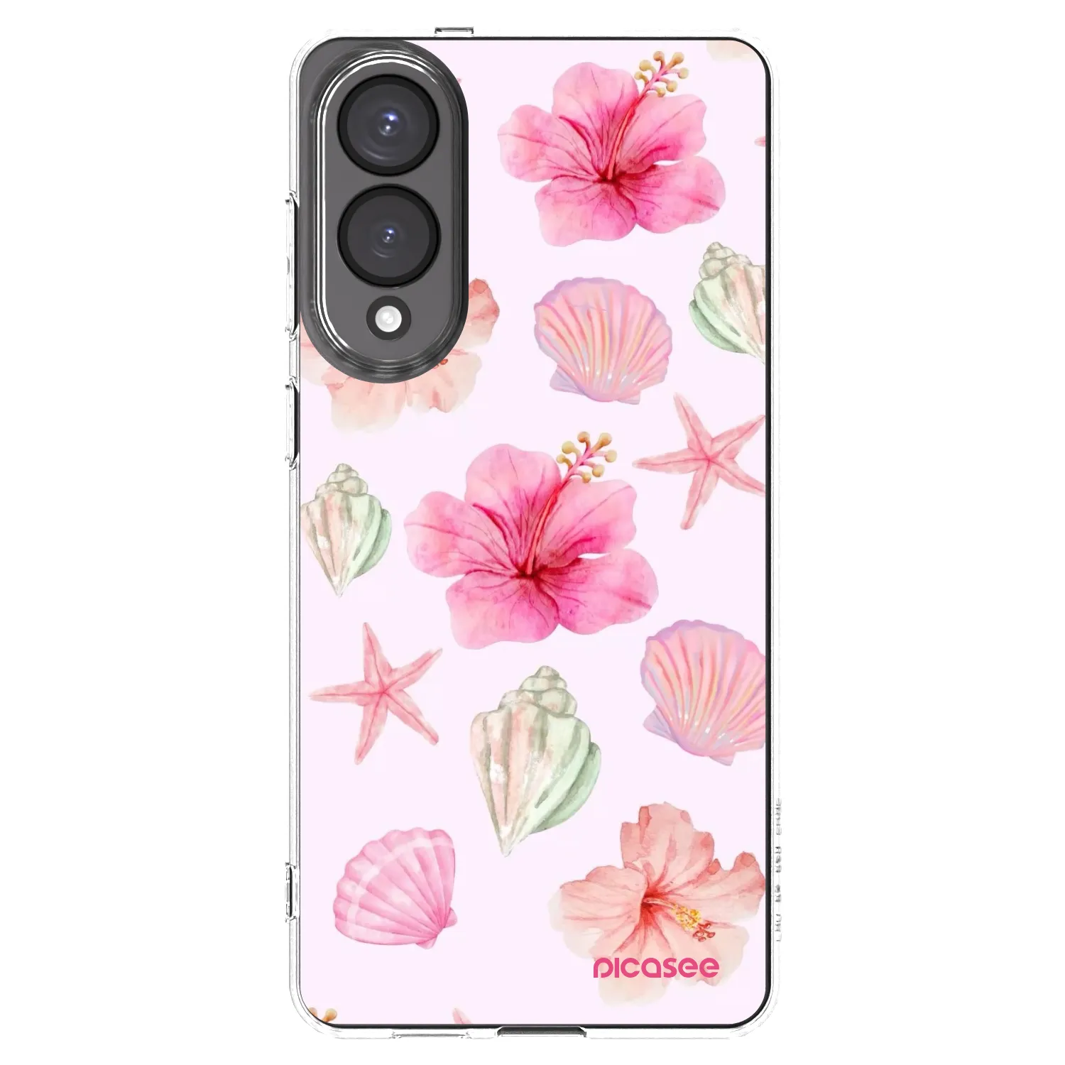 Picasee silikonski prozorni ovitek za Samsung Galaxy S25 Edge 5G - Blush Lagoon