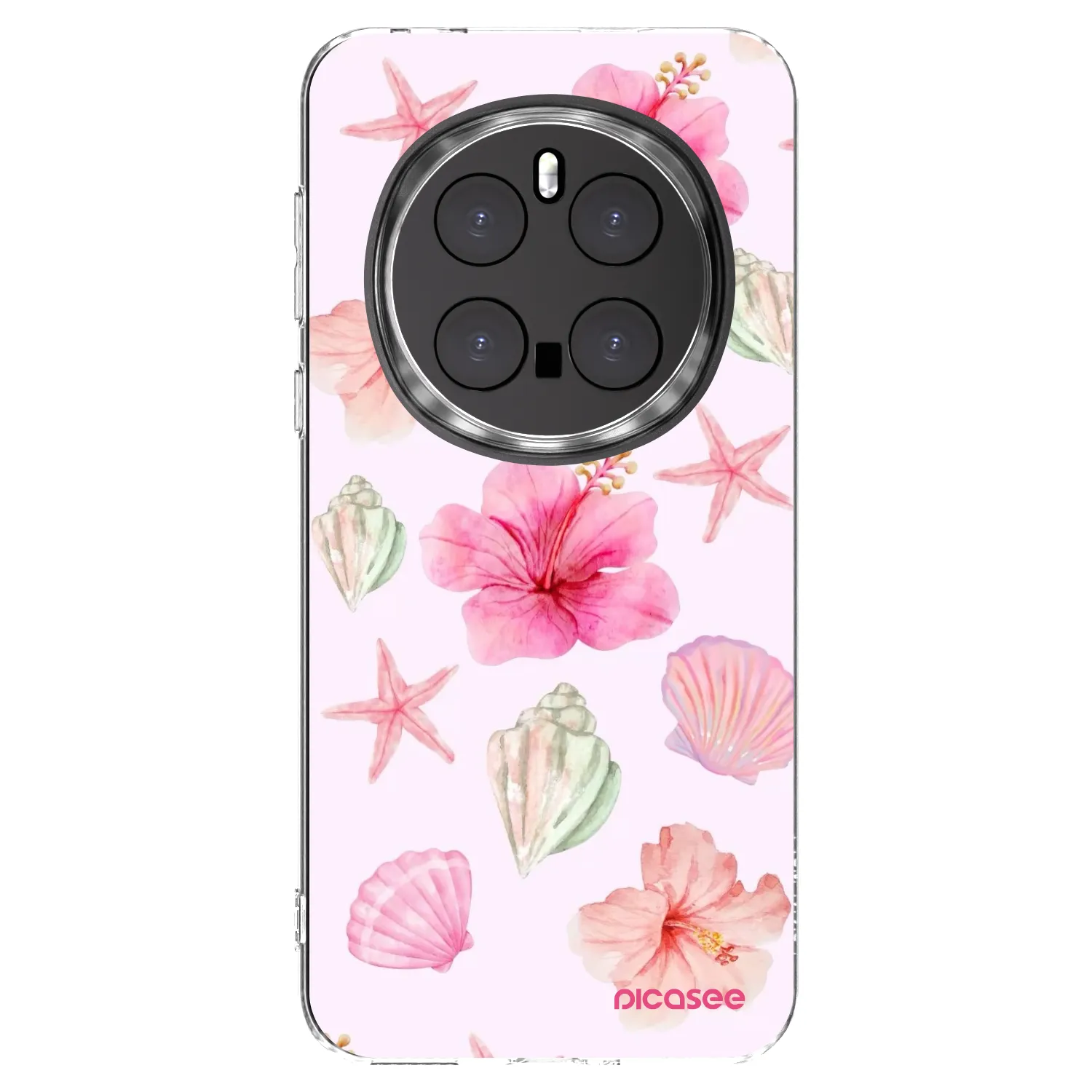 Picasee silikonski prozorni ovitek za Honor Magic7 Pro 5G - Blush Lagoon