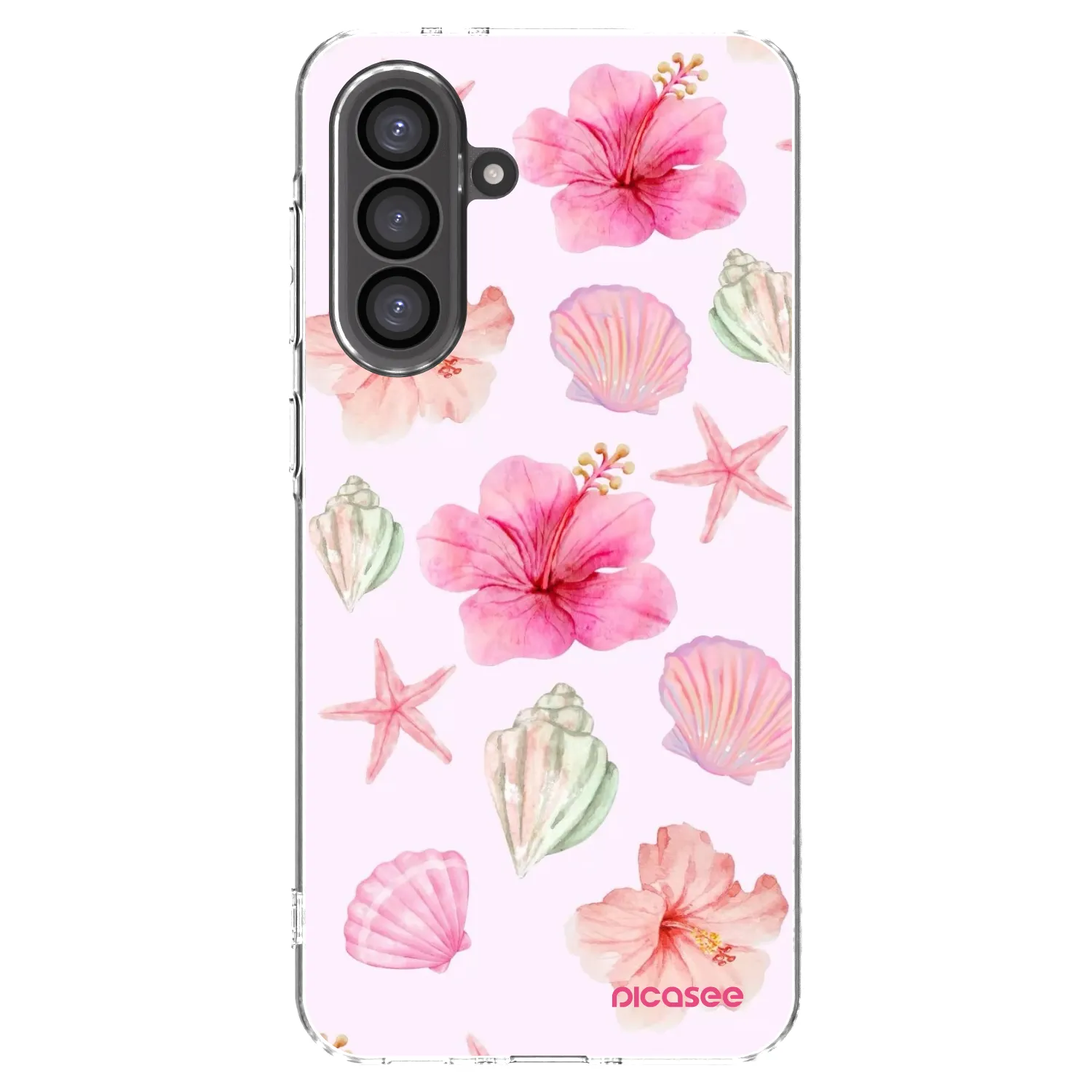 Picasee silikonski prozorni ovitek za Samsung Galaxy A56 5G A566B - Blush Lagoon
