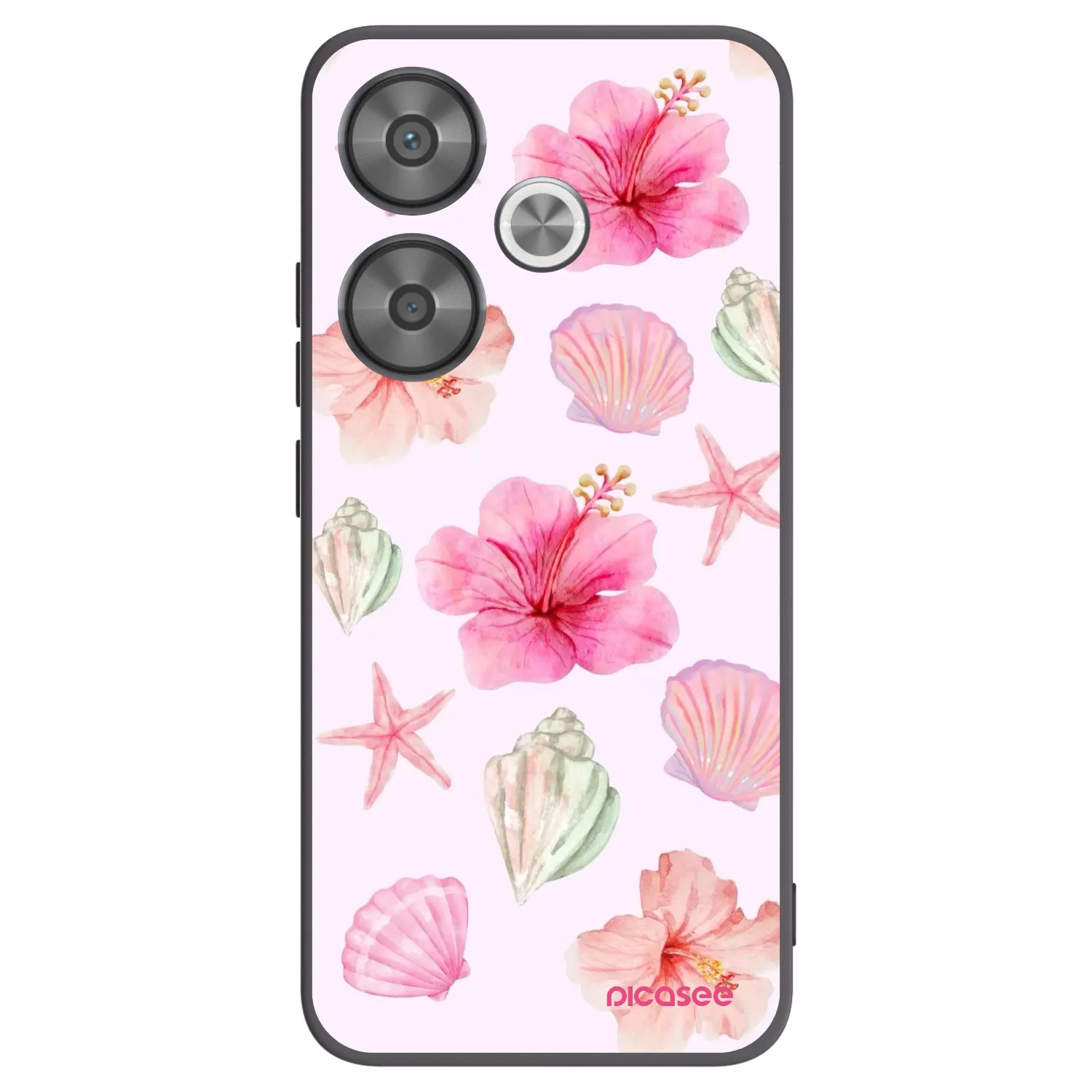 Picasee silikonski črni ovitek za Xiaomi Poco F6 - Blush Lagoon