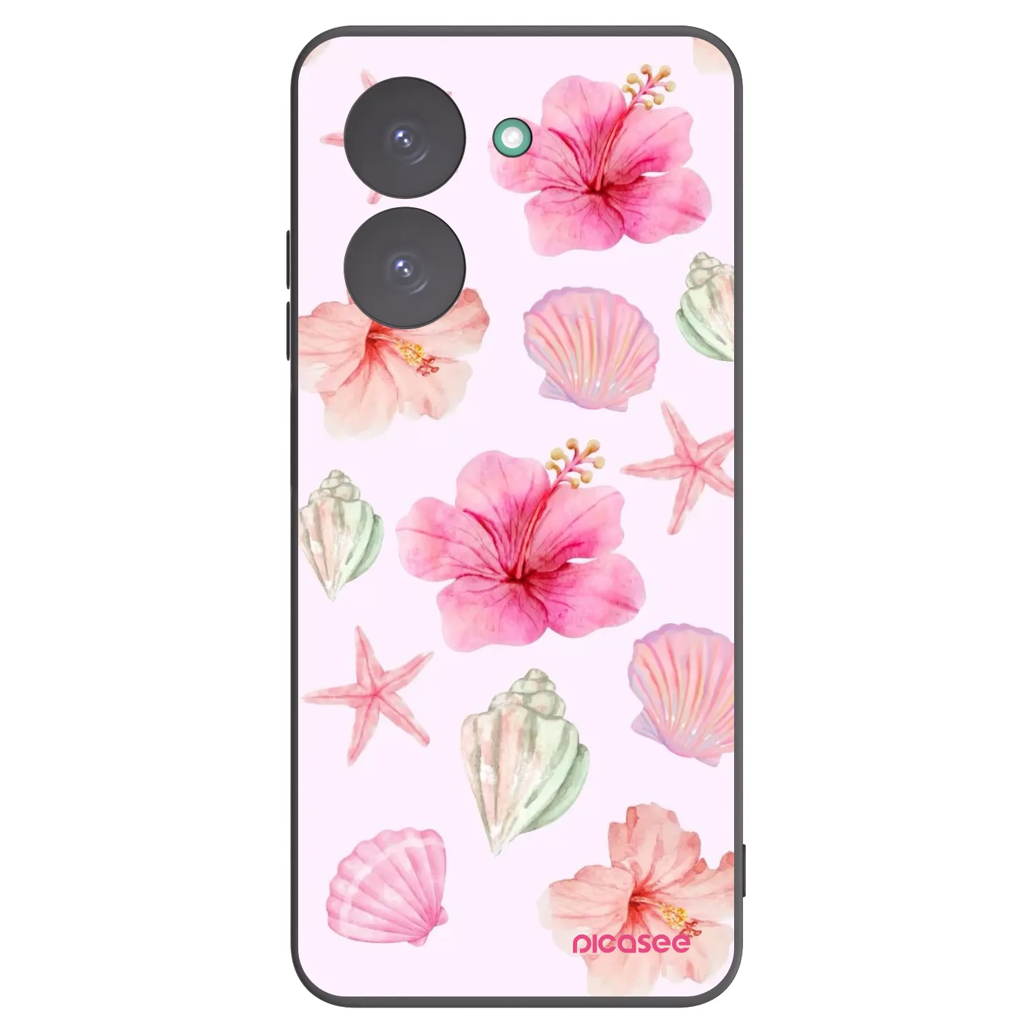 Silikonski črni ovitek za Xiaomi Redmi A5 - Blush Lagoon