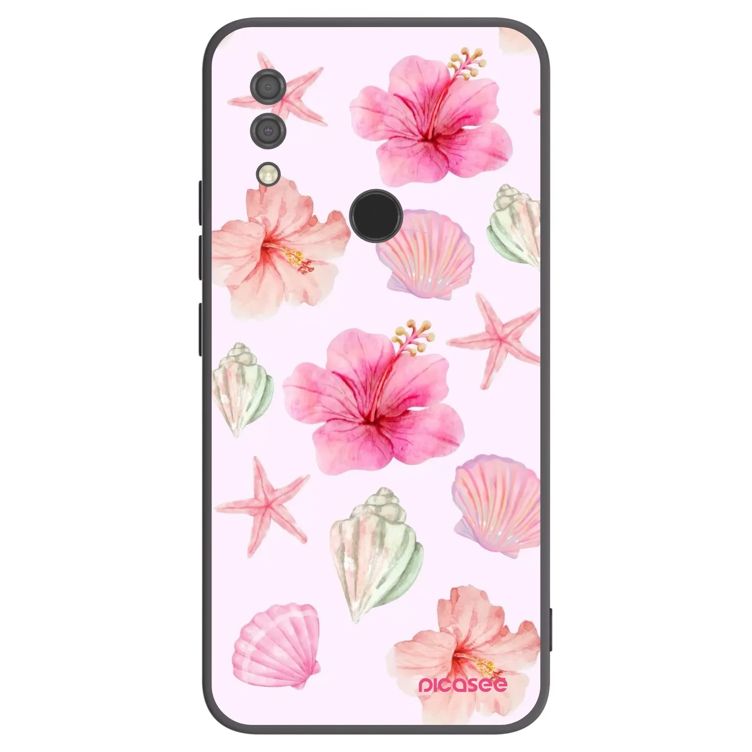 Picasee silikonski črni ovitek za Xiaomi Redmi 7 - Blush Lagoon