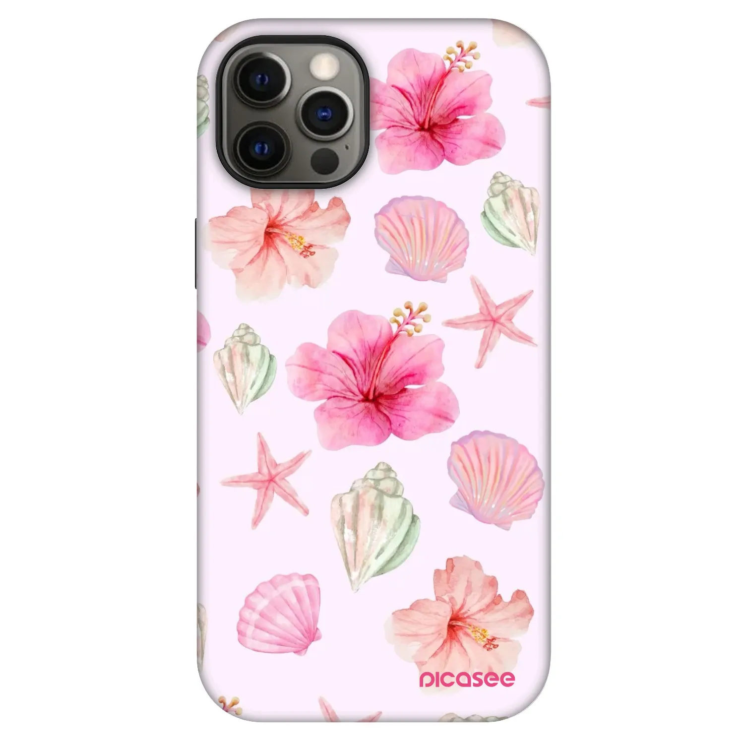 Picasee Fashion Case MagSafe za Apple iPhone 12 Pro - Blush Lagoon