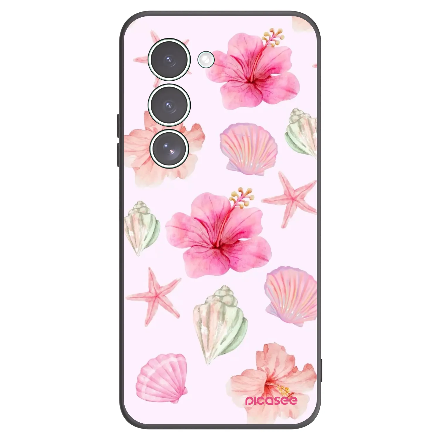 Picasee silikonski črni ovitek za Xiaomi Redmi 15 5G - Blush Lagoon