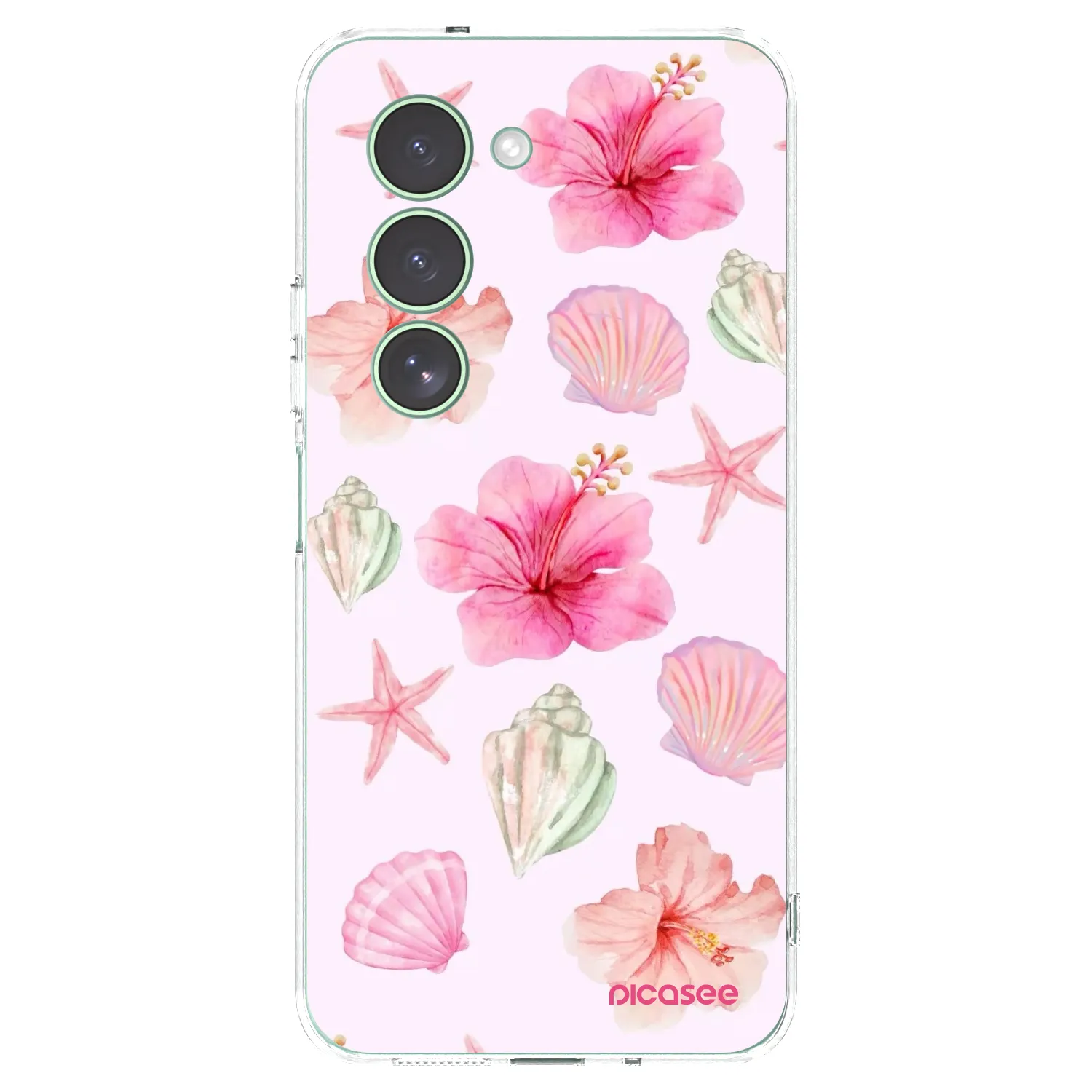 Picasee silikonski prozorni ovitek za Xiaomi Redmi 15 5G - Blush Lagoon