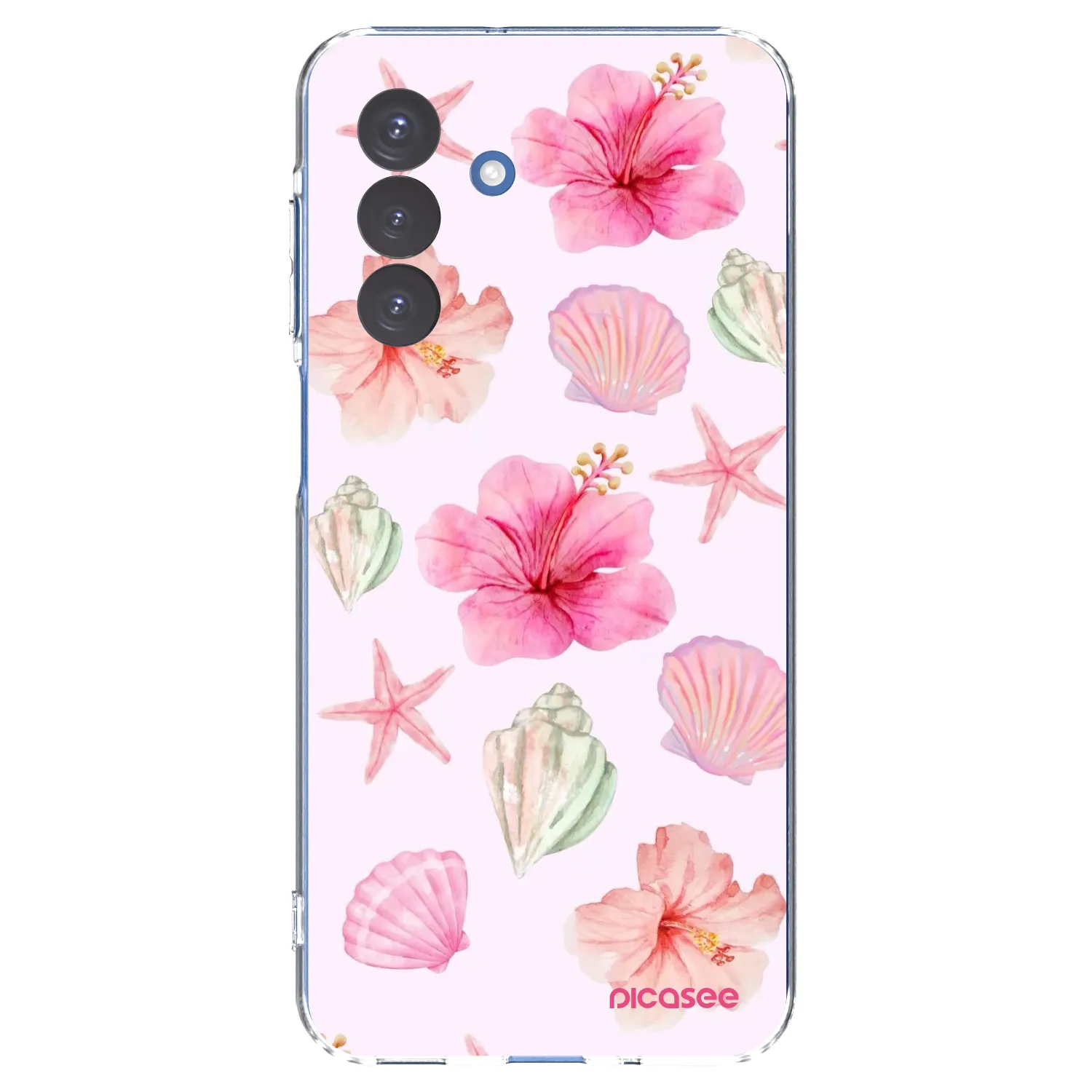 Picasee silikonski prozorni ovitek za Samsung Galaxy A17 5G - Blush Lagoon
