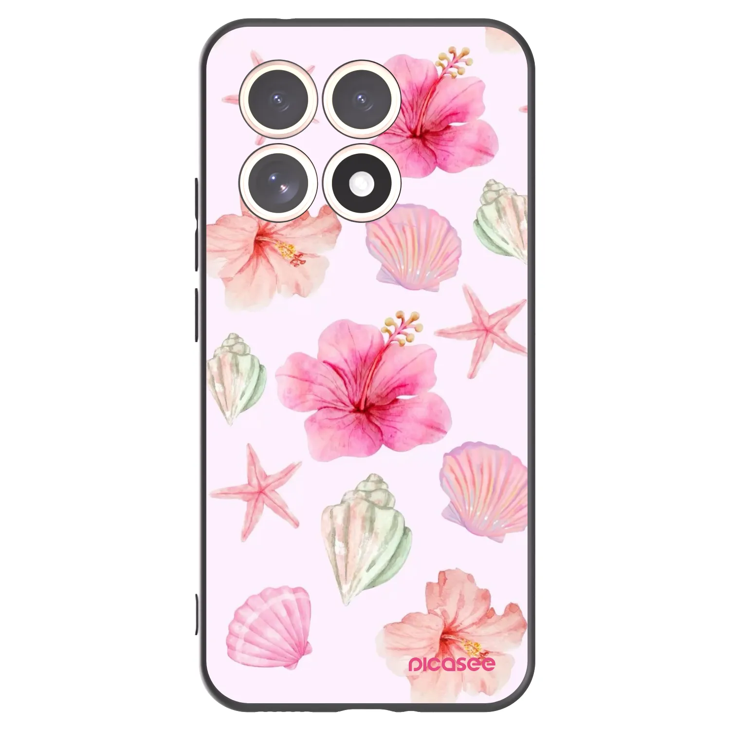 Picasee silikonski črni ovitek za Xiaomi 15T - Blush Lagoon