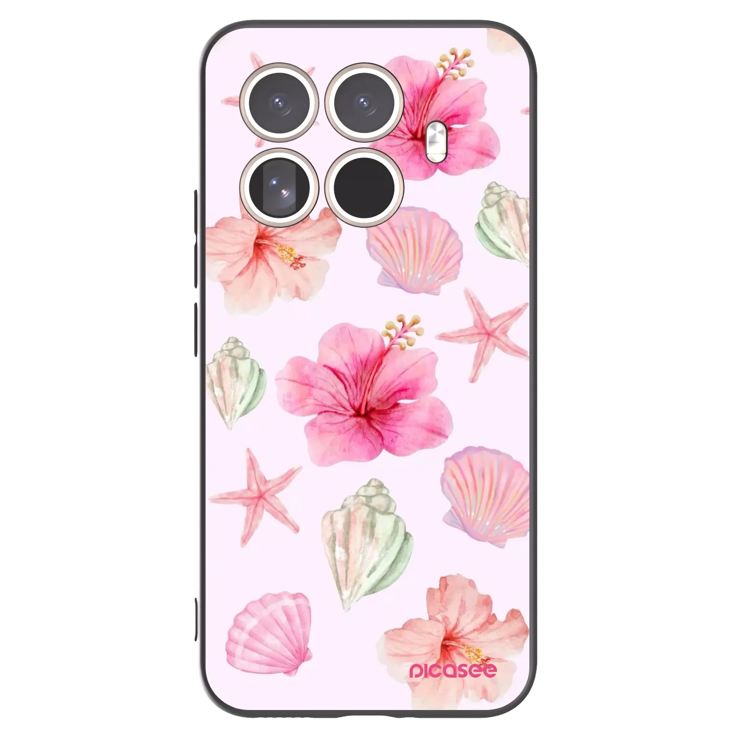 Picasee silikonski črni ovitek za Xiaomi 15T Pro - Blush Lagoon