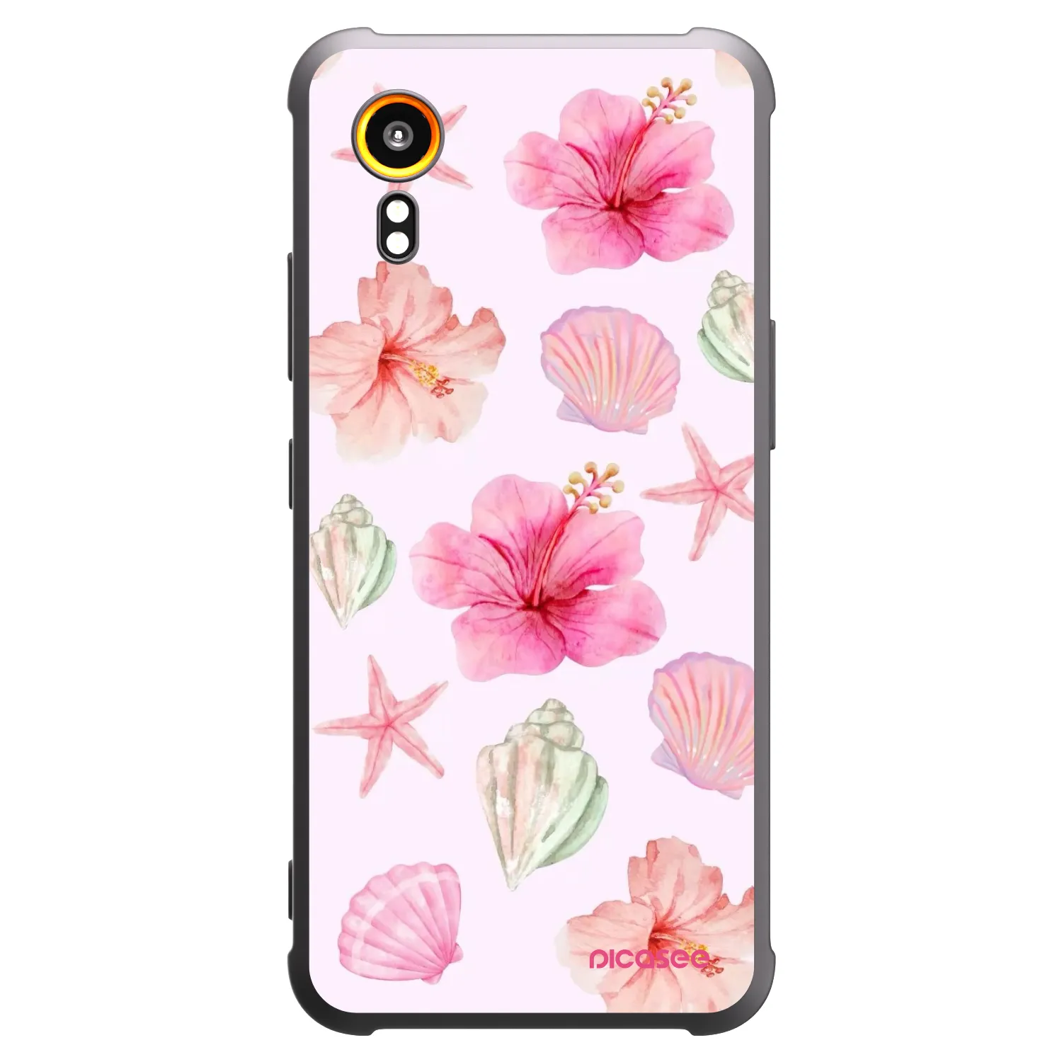 Picasee silikonski črni ovitek za Samsung Galaxy Xcover 7 - Blush Lagoon
