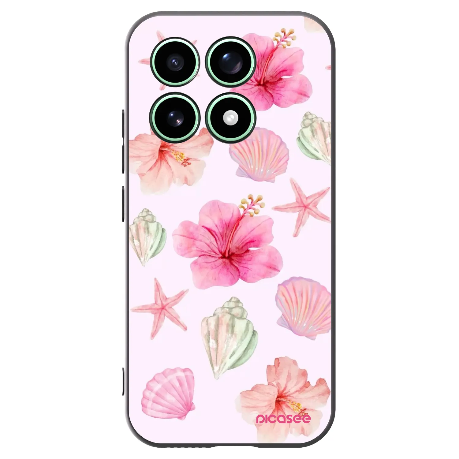Picasee silikonski črni ovitek za Xiaomi 17 - Blush Lagoon