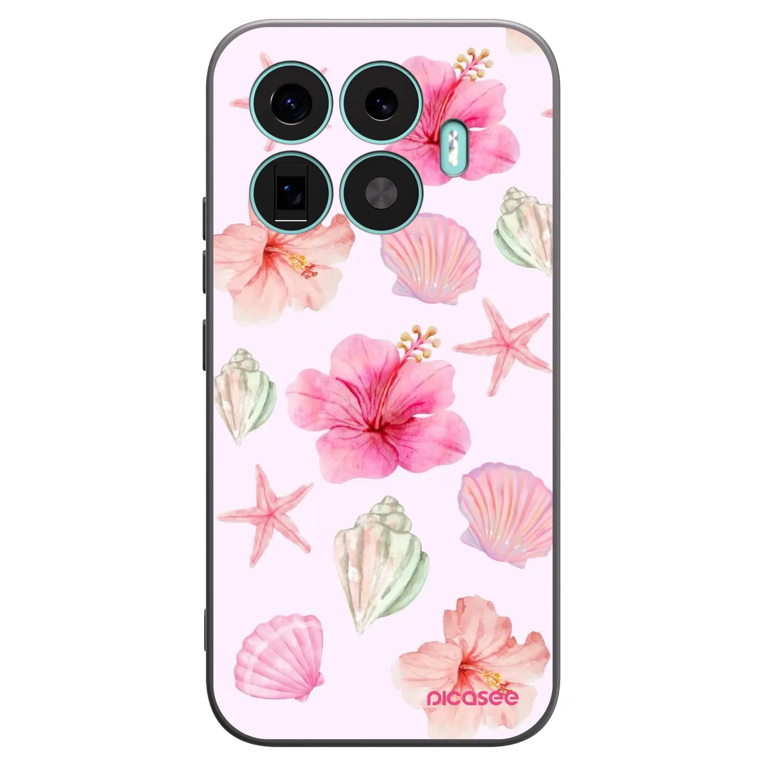Picasee silikonski črni ovitek za Xiaomi 17T - Blush Lagoon