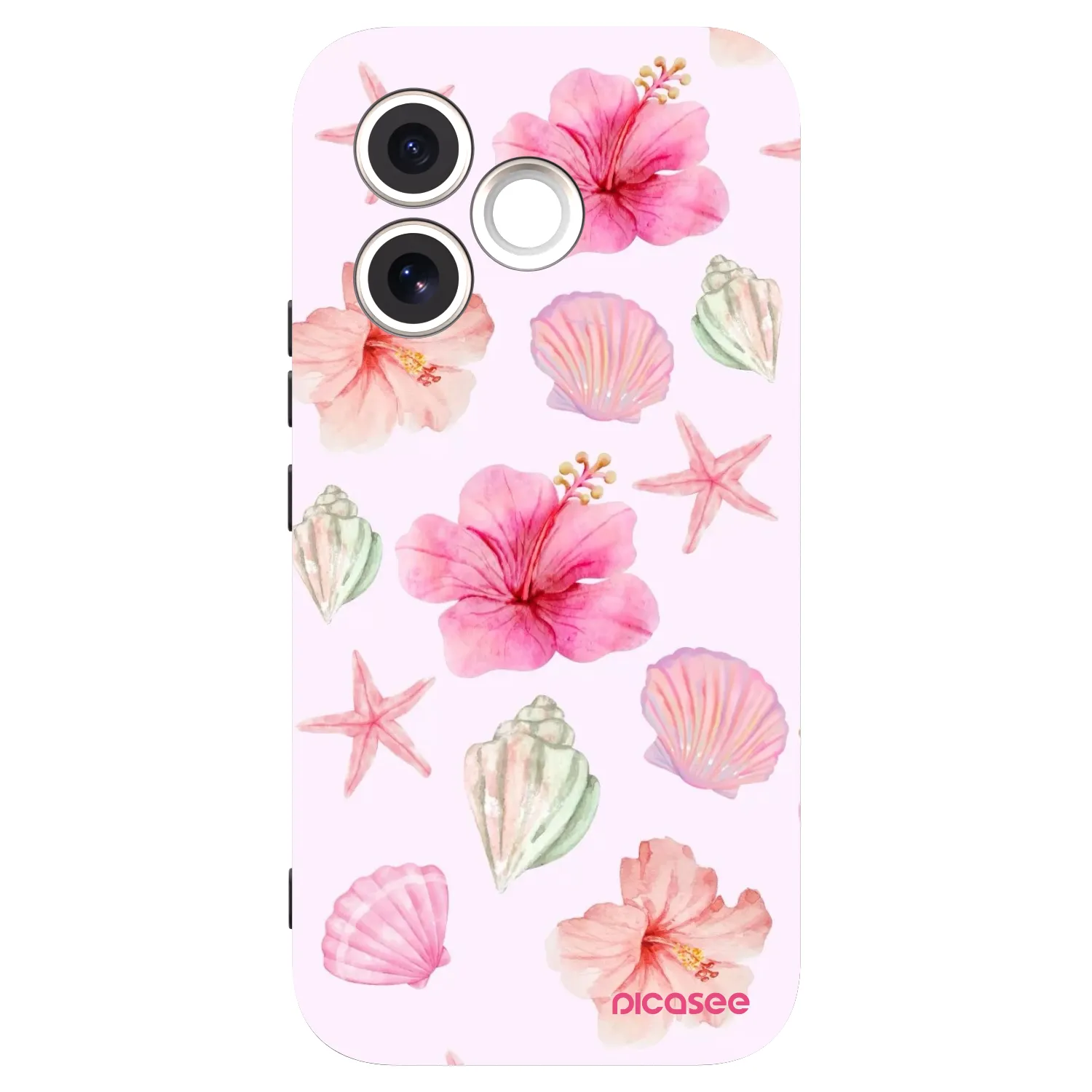 Picasee silikonski črni ovitek za Honor 600 Lite - Blush Lagoon