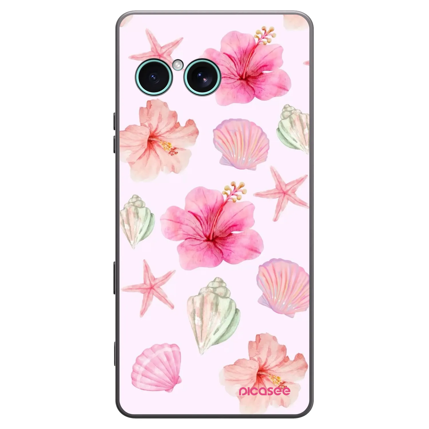 Picasee silikonski črni ovitek za Sony Xperia 10 VII - Blush Lagoon