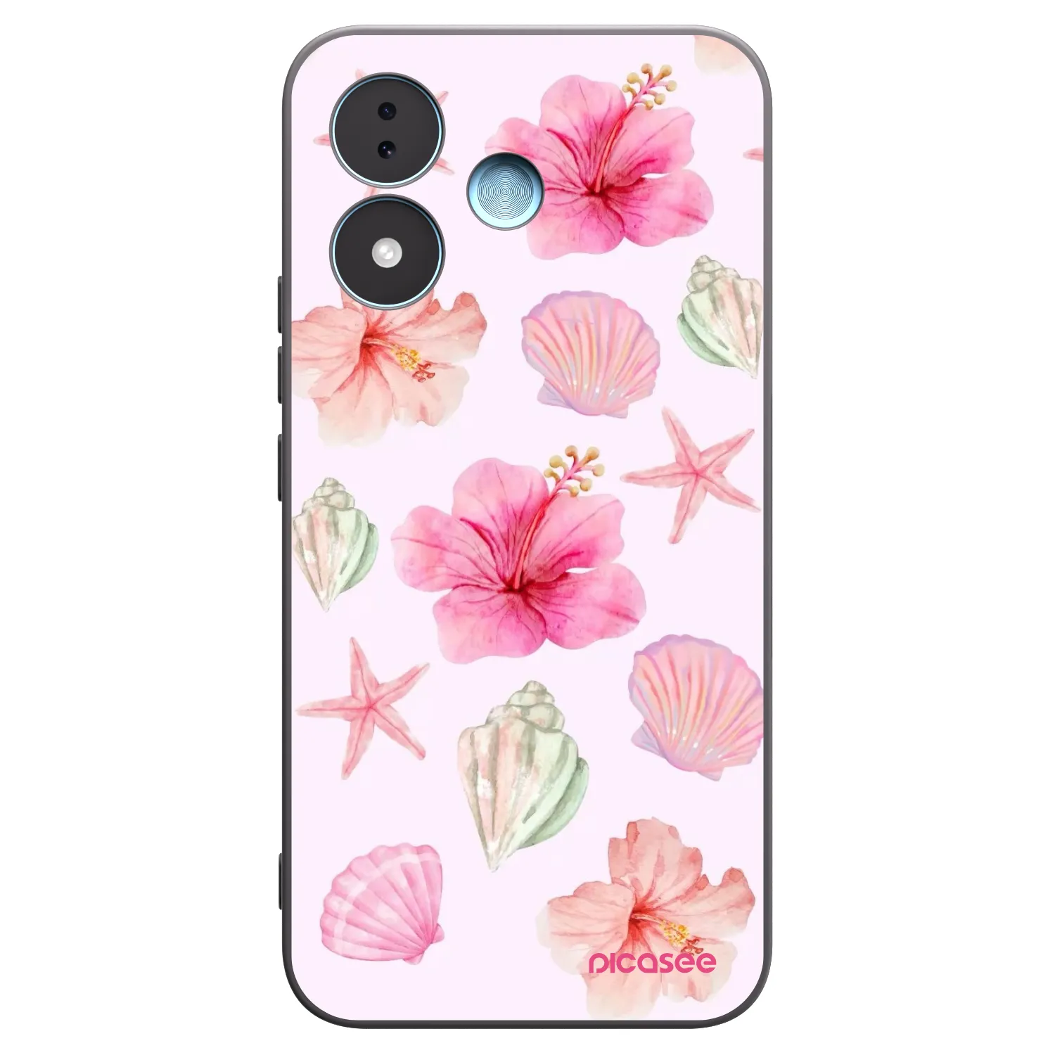 Picasee silikonski črni ovitek za Xiaomi Redmi Note 17 5G - Blush Lagoon