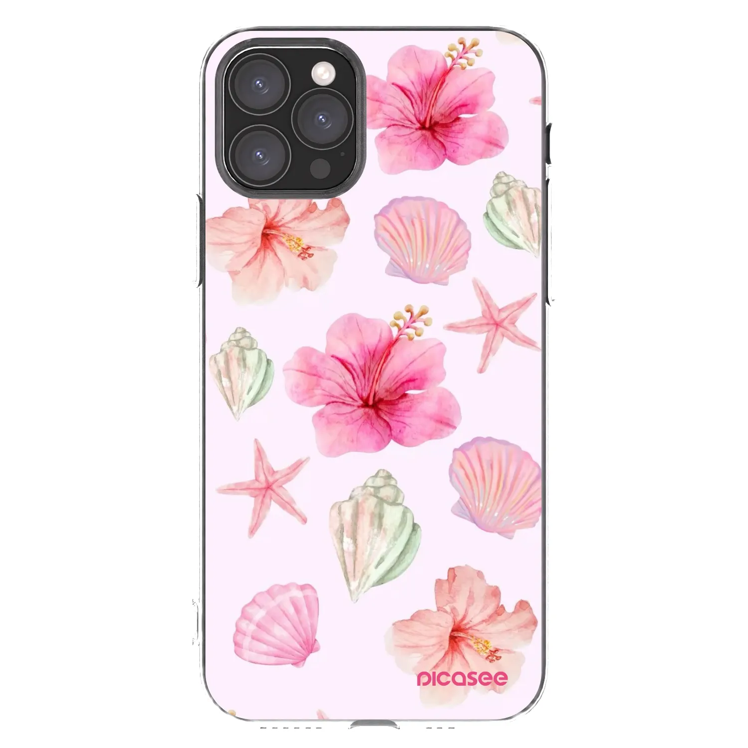Picasee silikonski prozorni ovitek za Apple iPhone 11 Pro - Blush Lagoon