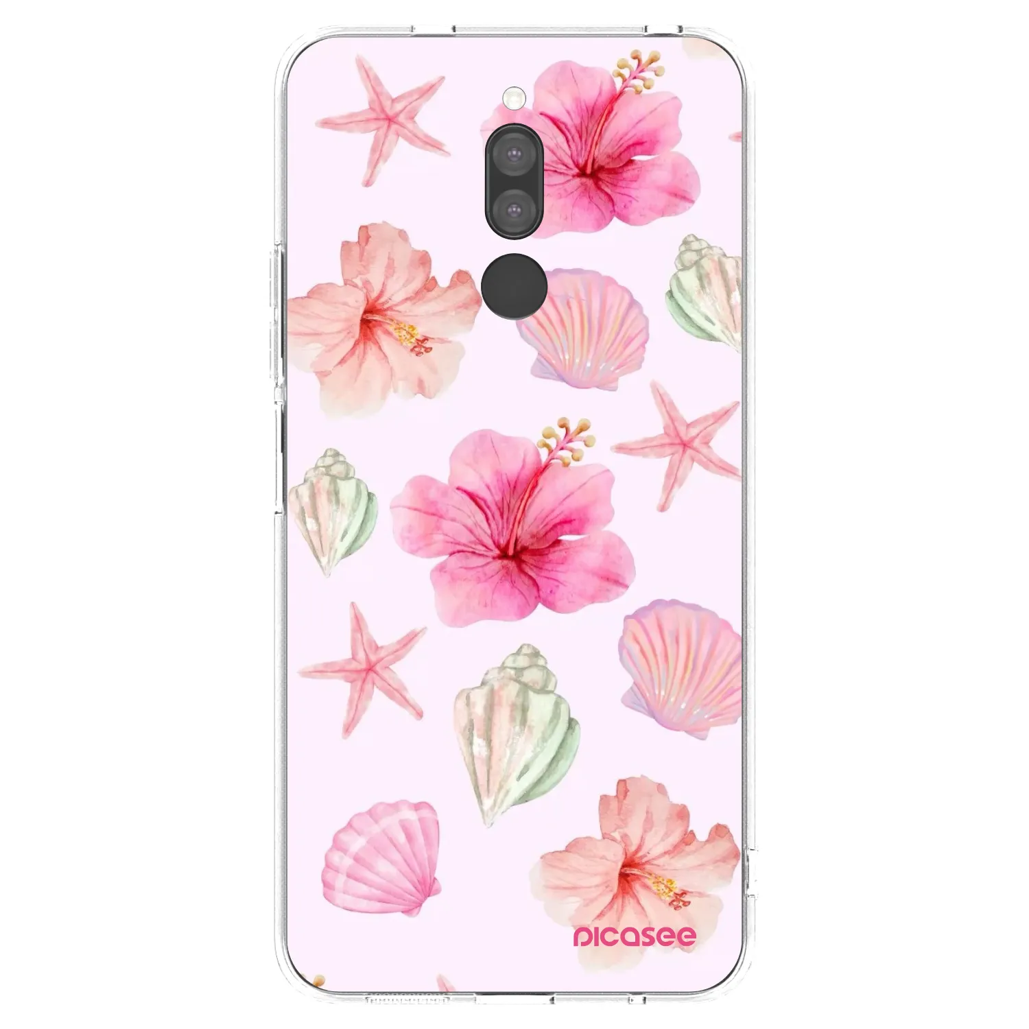 Picasee silikonski prozorni ovitek za Xiaomi Redmi 8 - Blush Lagoon