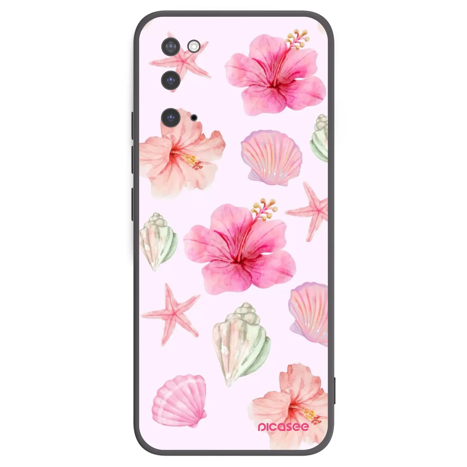 Picasee silikonski črni ovitek za Samsung Galaxy S20 G980F - Blush Lagoon