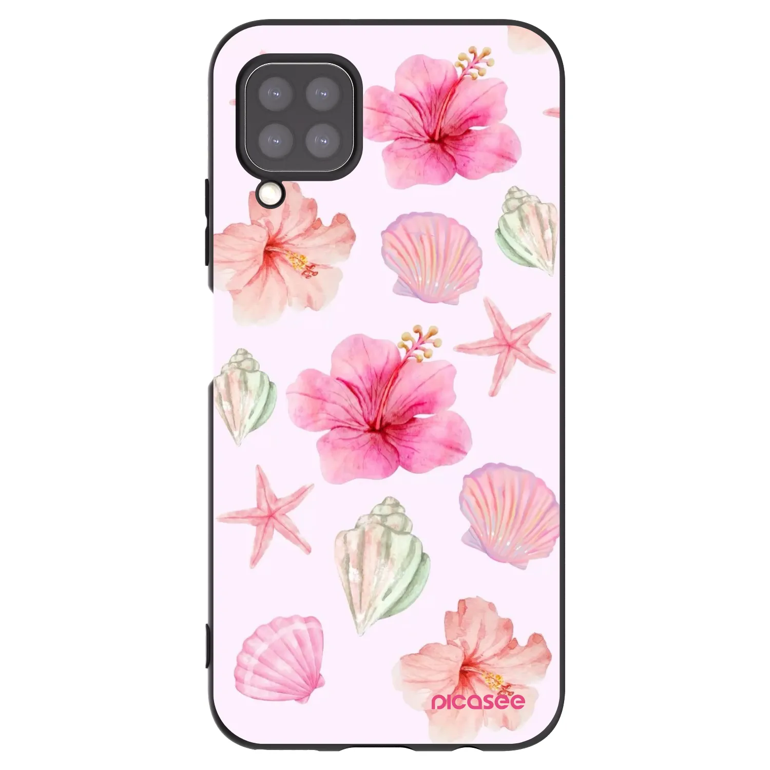 Picasee silikonski črni ovitek za Huawei P40 Lite - Blush Lagoon