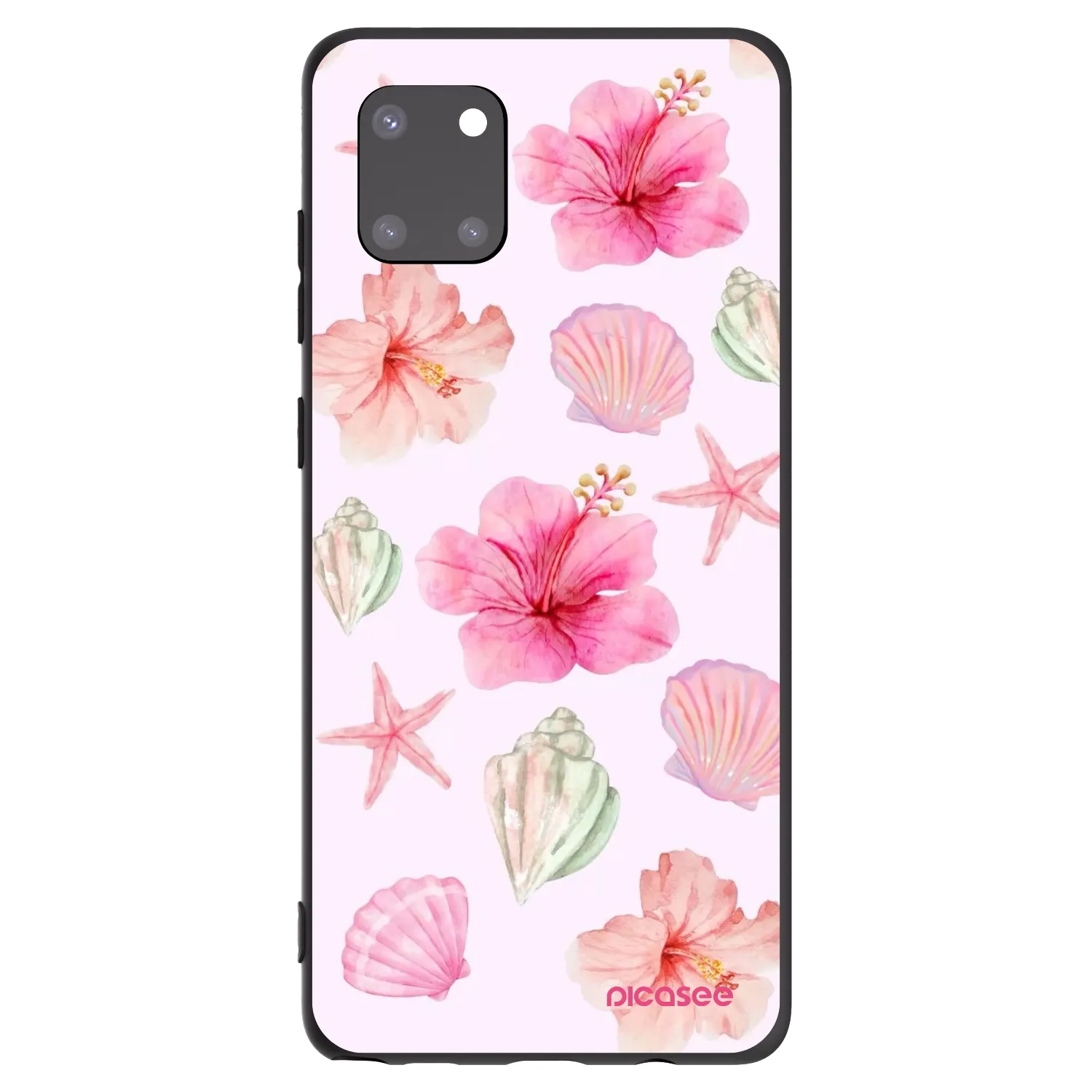 Picasee silikonski črni ovitek za Samsung Galaxy Note 10 Lite N770F - Blush Lagoon