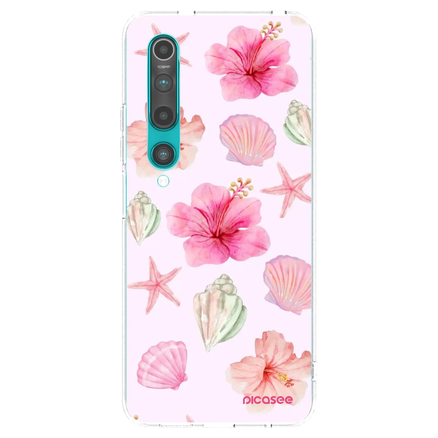 Picasee silikonski prozorni ovitek za Xiaomi Mi 10 - Blush Lagoon