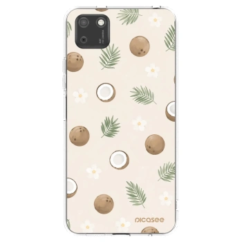 Picasee silikonski prozorni ovitek za Huawei Y5P - Coconut Breeze