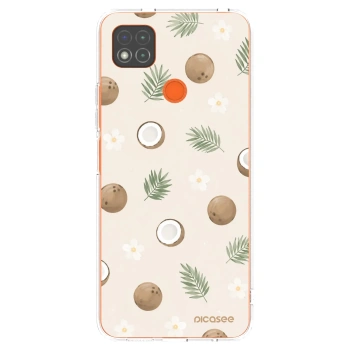 Picasee silikonski prozorni ovitek za Xiaomi Redmi 9C - Coconut Breeze