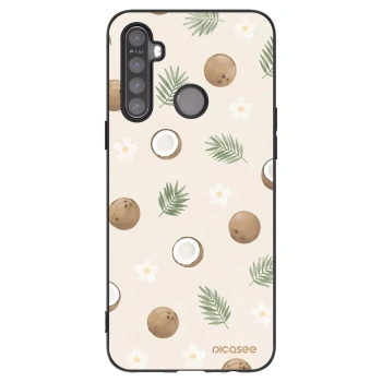 Picasee silikonski črni ovitek za Realme 6i - Coconut Breeze