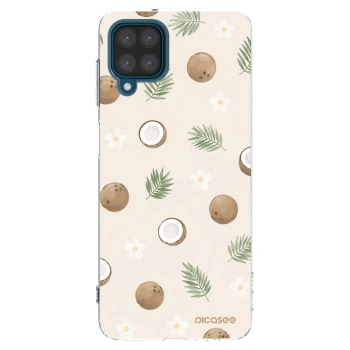 Picasee silikonski prozorni ovitek za Samsung Galaxy A12 A125F - Coconut Breeze