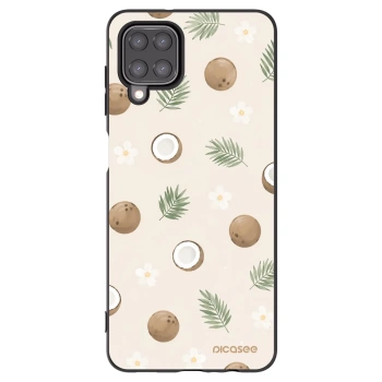 Picasee silikonski črni ovitek za Samsung Galaxy A12 A125F - Coconut Breeze