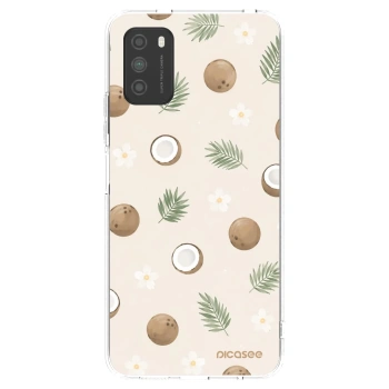 Picasee silikonski prozorni ovitek za Xiaomi Poco M3 - Coconut Breeze