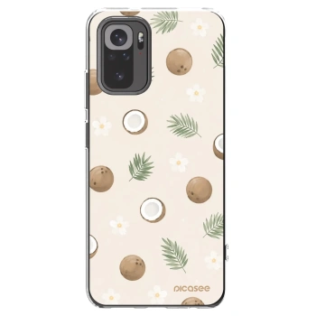 Picasee silikonski prozorni ovitek za Xiaomi Redmi Note 10 - Coconut Breeze