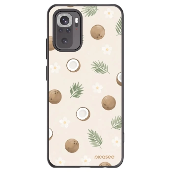 Picasee silikonski črni ovitek za Xiaomi Redmi Note 10 - Coconut Breeze